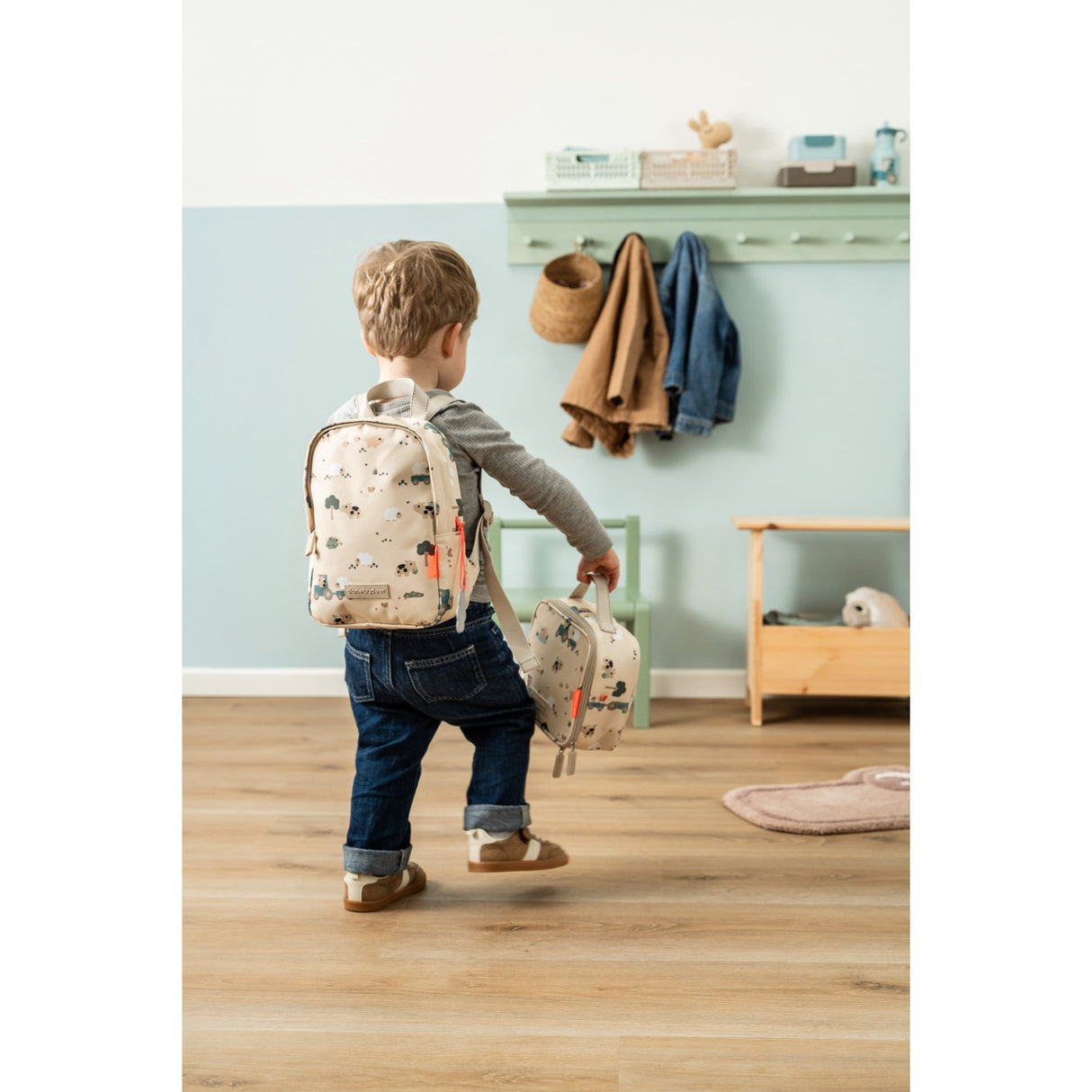 DonebyDeer Sand Tiny Farm Tiny Insulated Lunch Veske