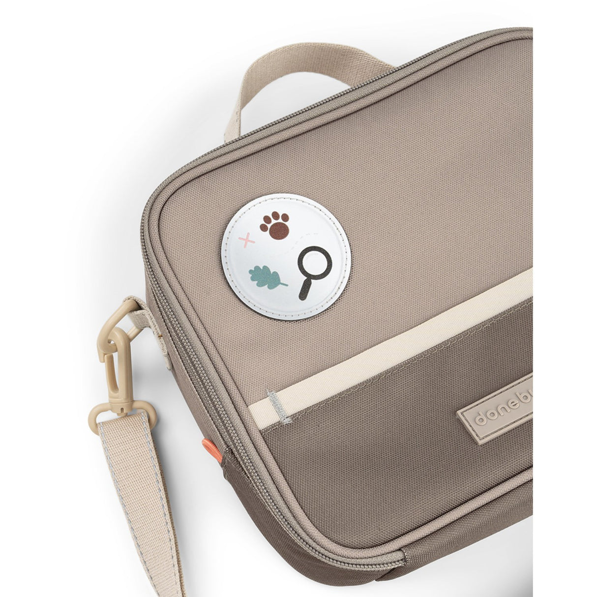 DonebyDeer Sand Tiny Trails Insulated Lunch Veske