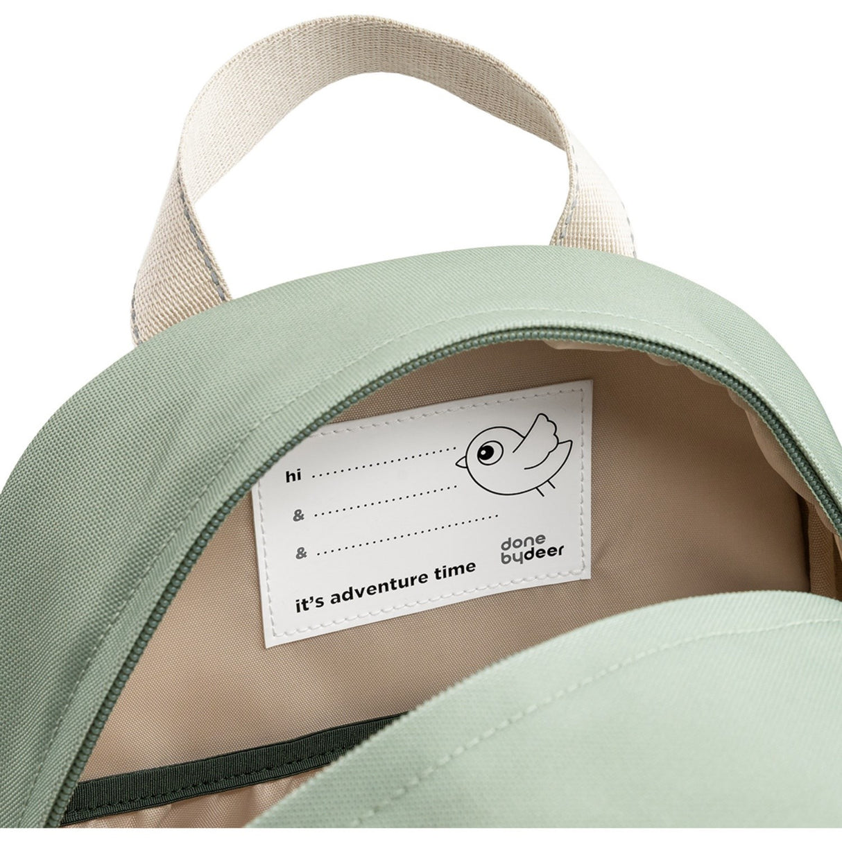 DonebyDeer Green Tiny Trails Junior Rygsekk