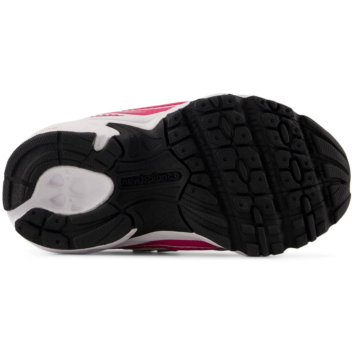 New Balance White New Balance 740 Kids Bungee Lace