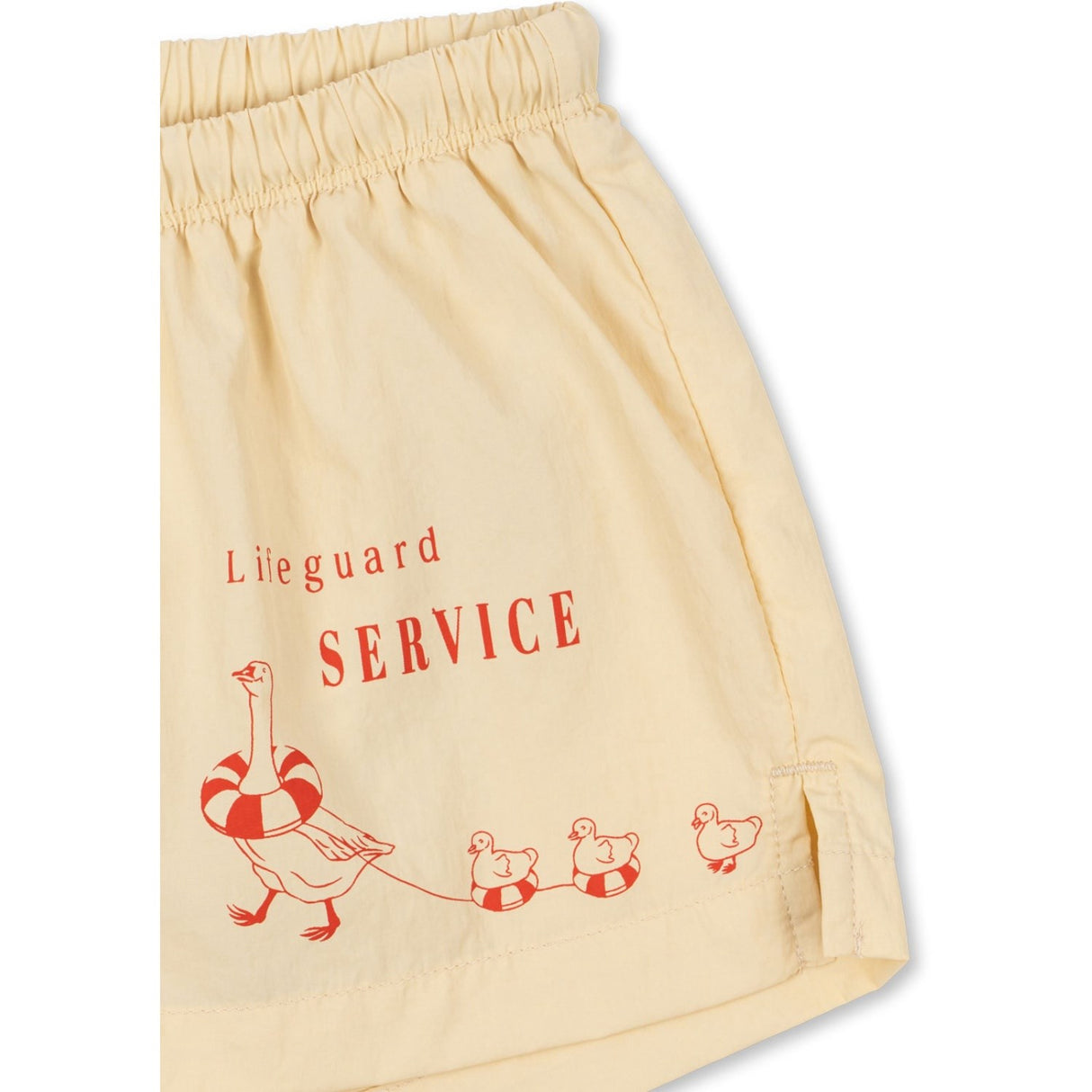 Konges Sløjd Banana Crepe Pomio Kort Swim Shorts Grs