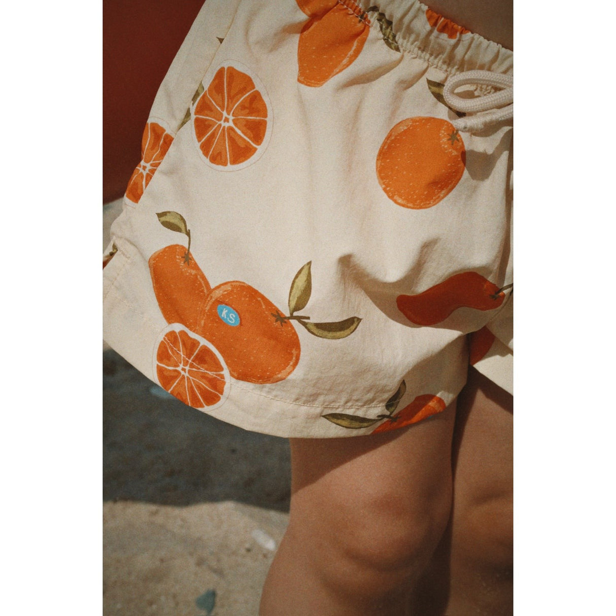 Konges Sløjd Arancia Blu Pomio Kort Swim Shorts Grs