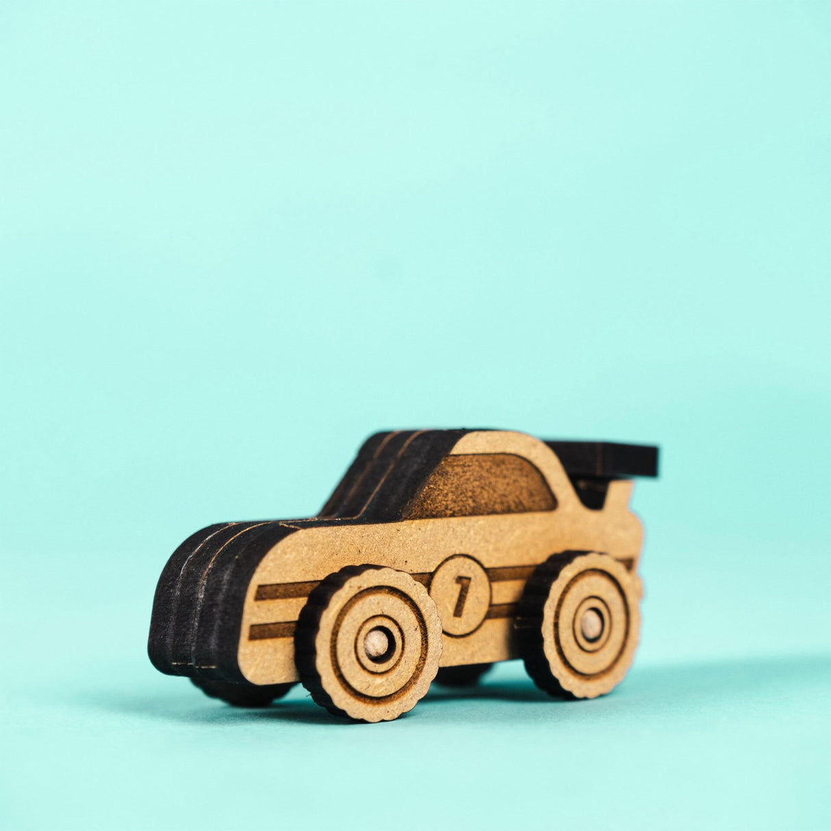 Crateit Town Wooden Leketøy Turbo Racer