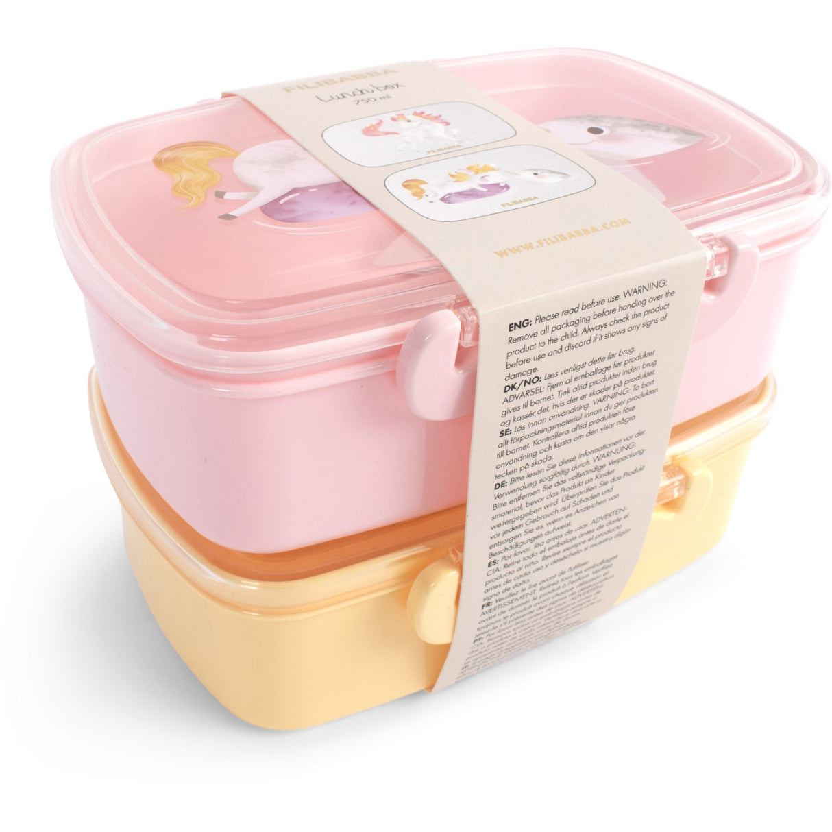 FILIBABBA Unicorn Shores Madkasser 2 Pakke