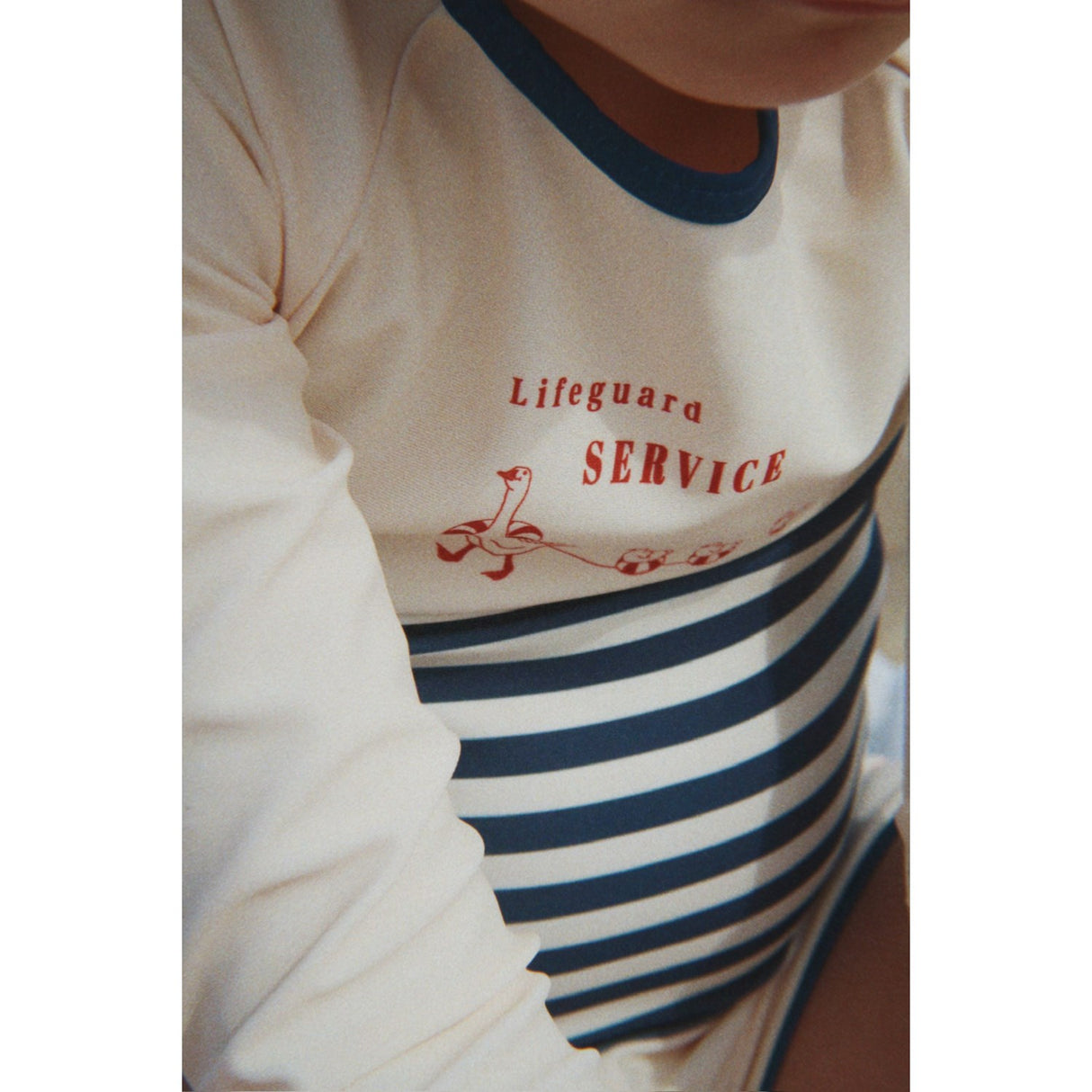 Konges Sløjd Marin Stripe Aster Swim Bluse Grs