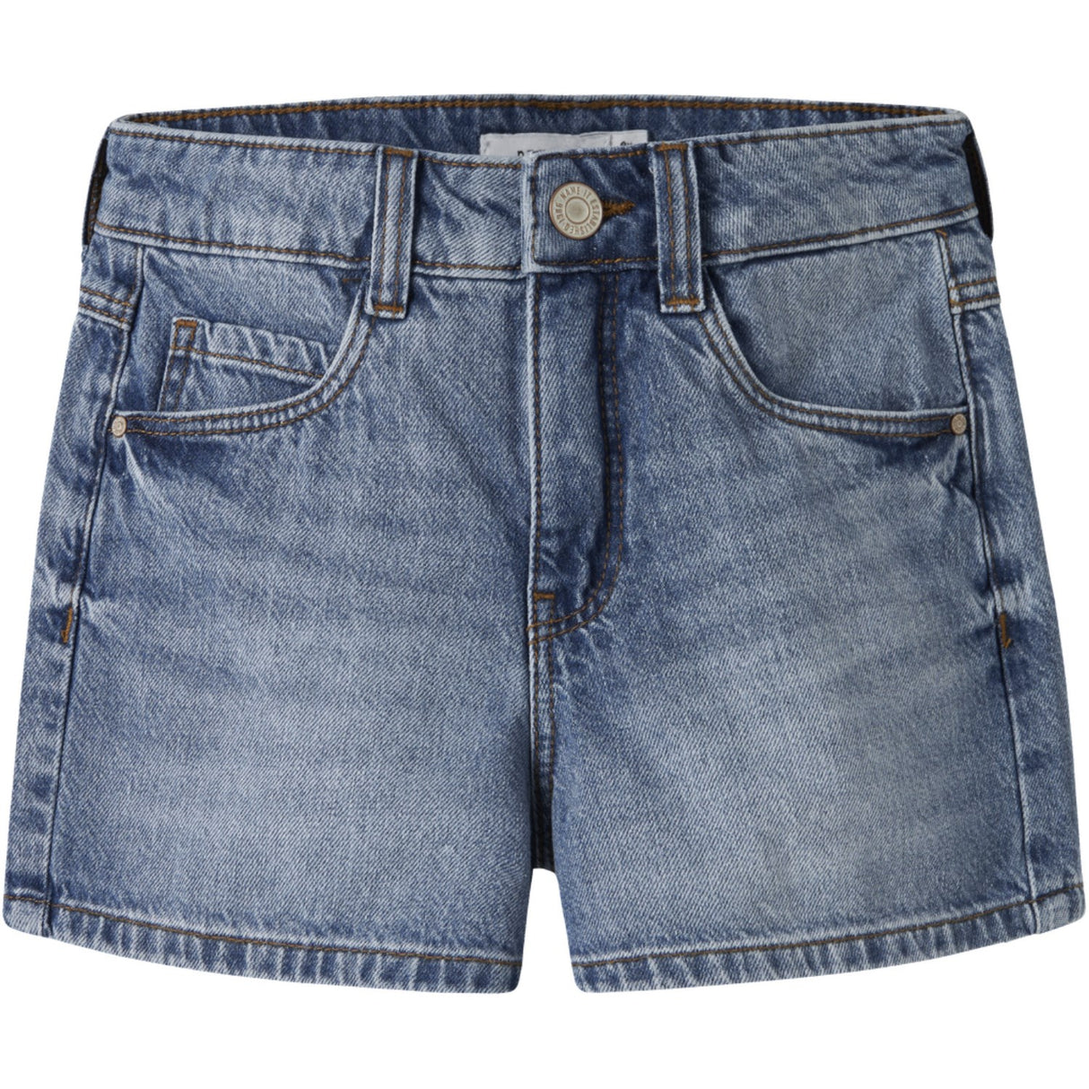Name It Medium Blue Denim Nkfrose Mor Dnm Shorts 1141-Mj Noos