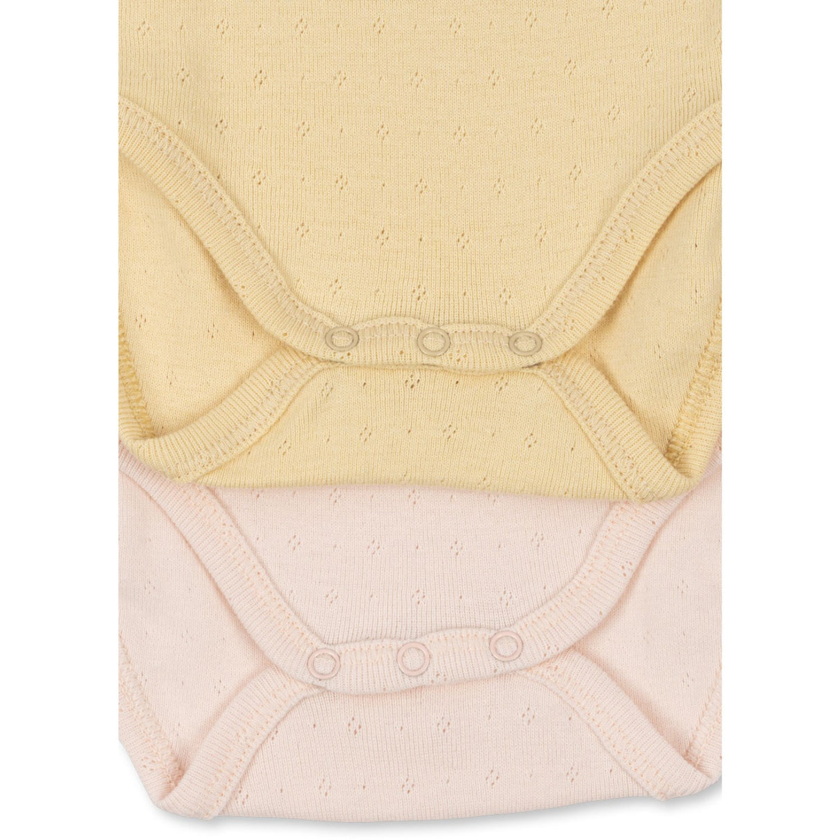 Konges Sløjd Banana Crepe/Creole Pink Fanga Perla 2 Pakke Ss Body Ocs
