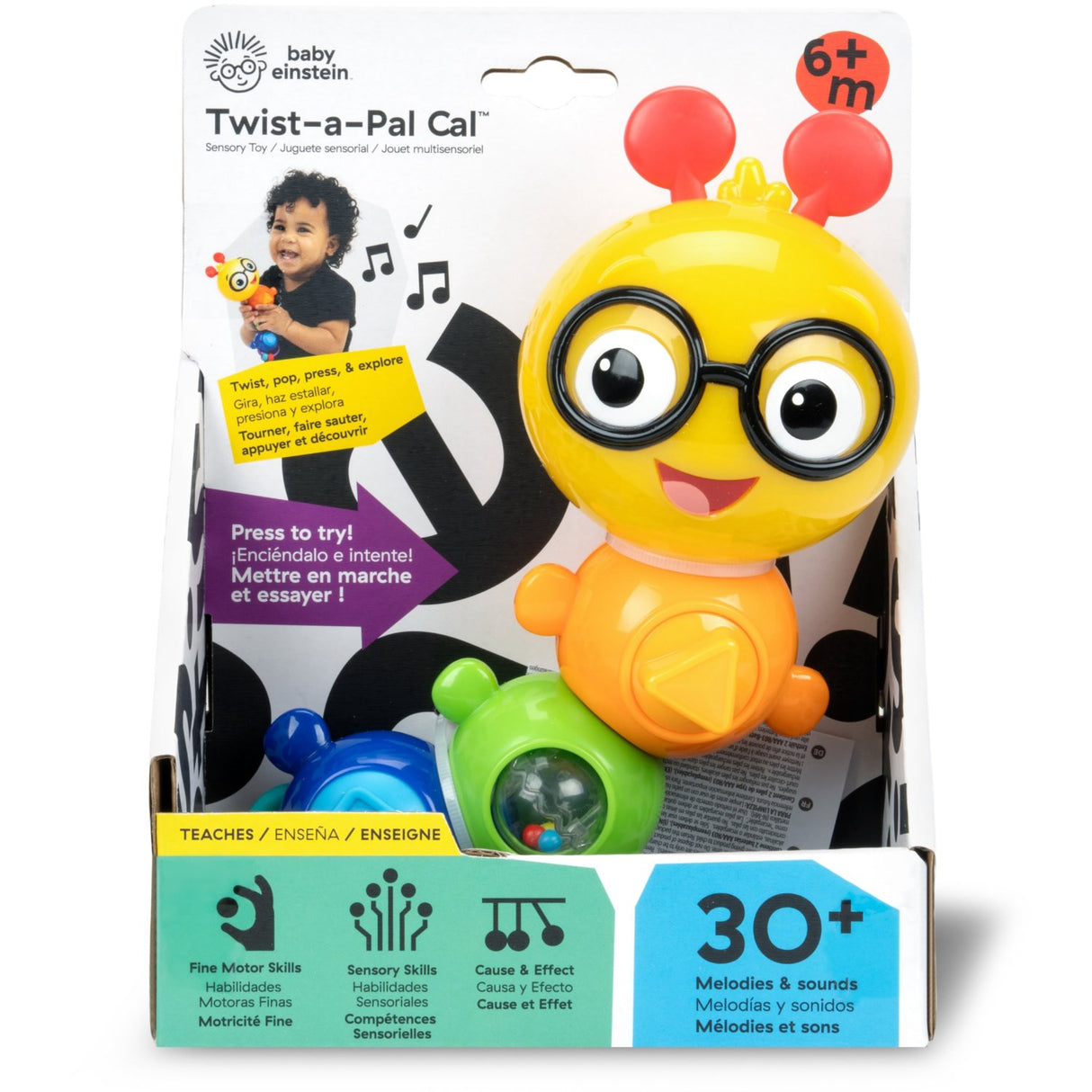 Baby Einstein Twist-a-Pal Cal™ Sensory Leketøy