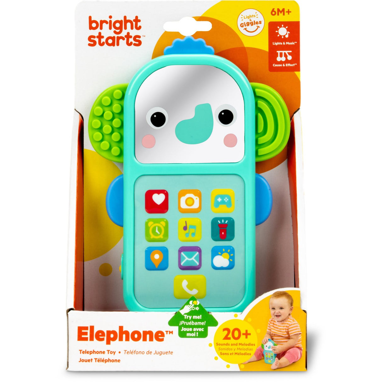 Bright Starts Elephone™ Telephone Leketøy