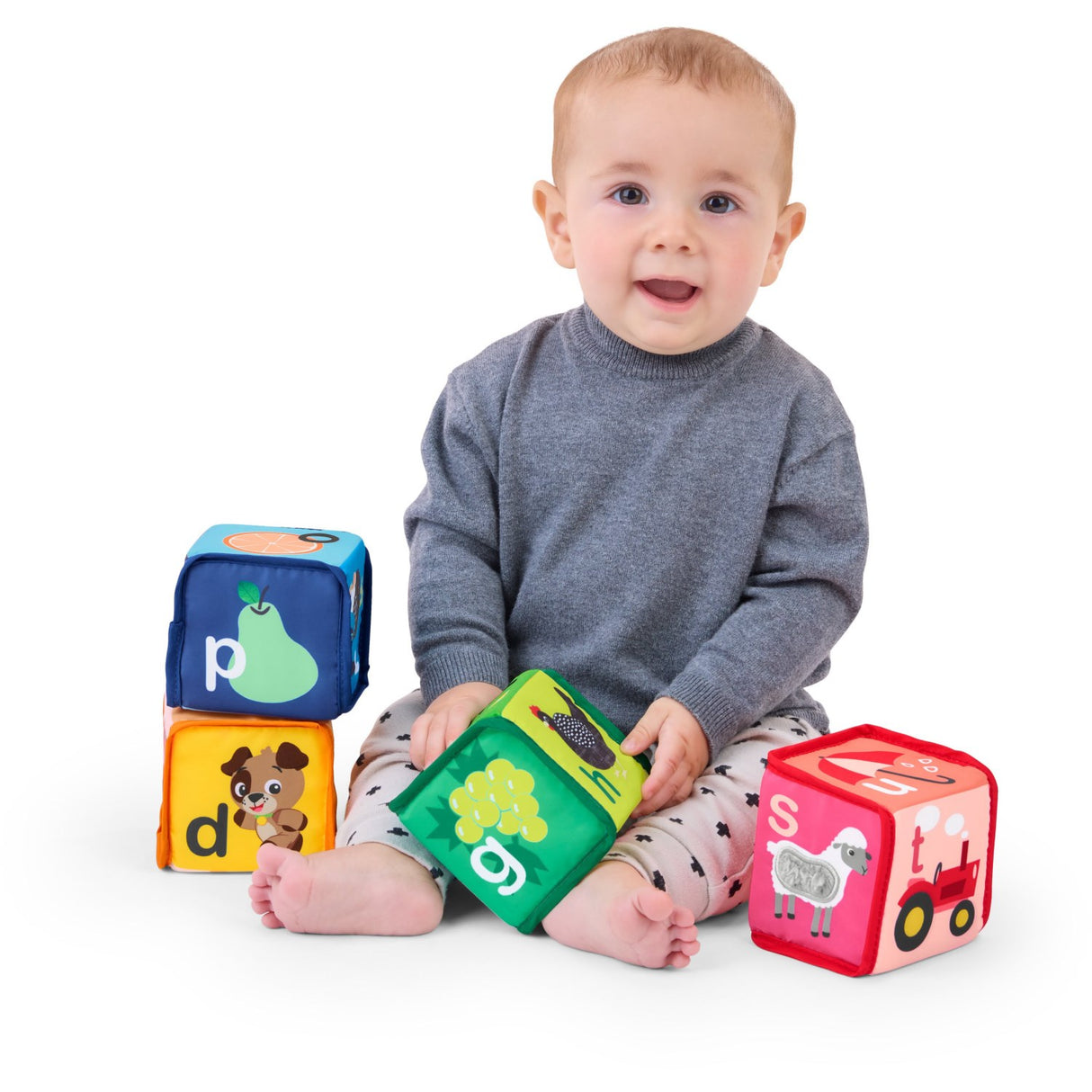 Baby Einstein Alpha Stacks™ Soft Klosser