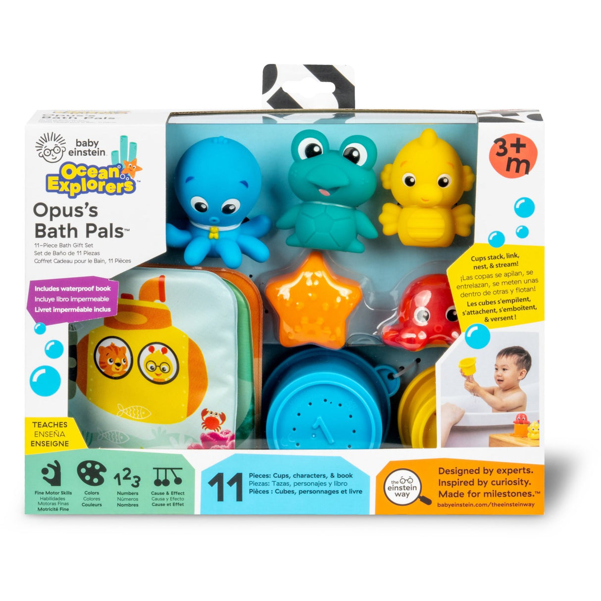Baby Einstein Opus Bath Pals™ 11-Piece Bath Gave Sett