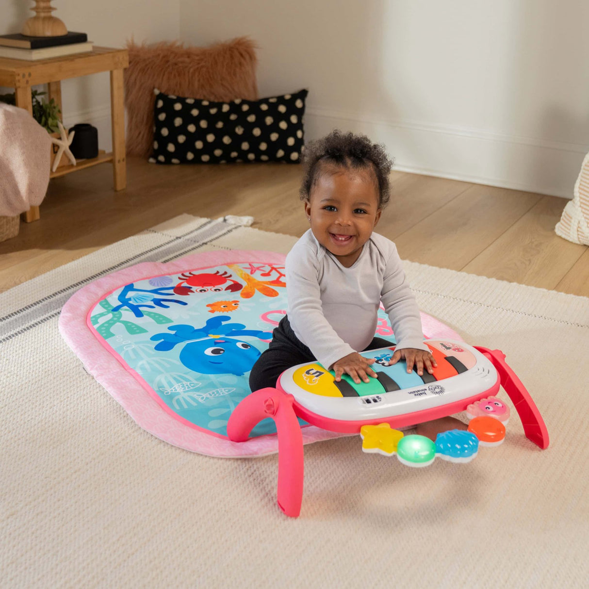 Baby Einstein 4-in-1 Kickin’ Tunes™ Jellyfish Jamboree™ Musikk & Language Discovery Gym
