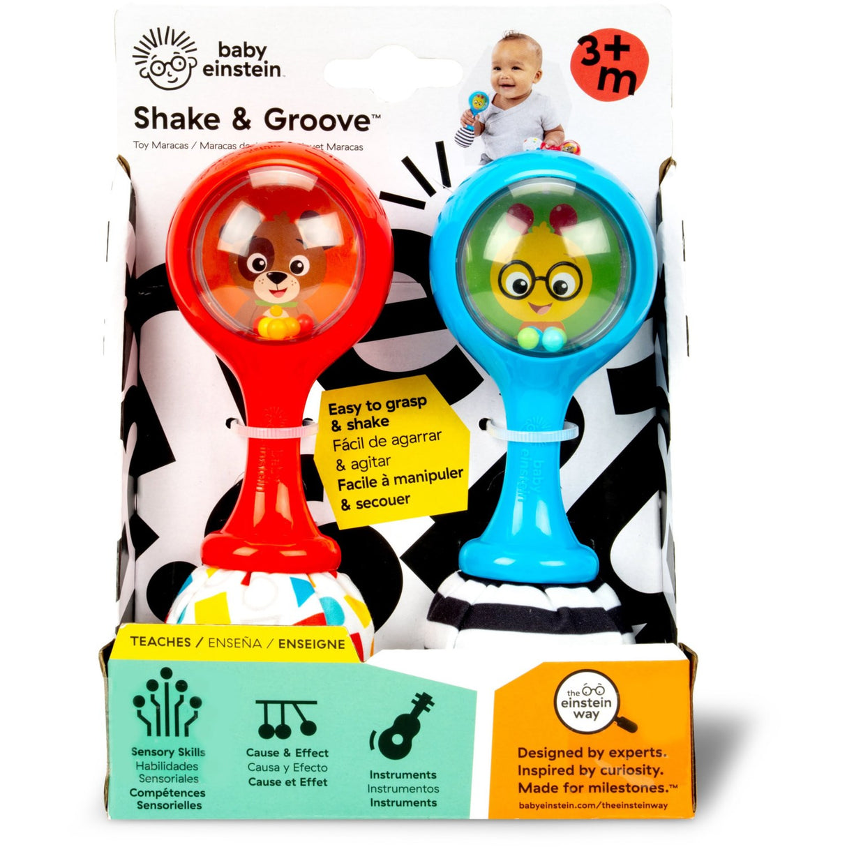 Baby Einstein Shake & Groove™ Leketøy Maracas