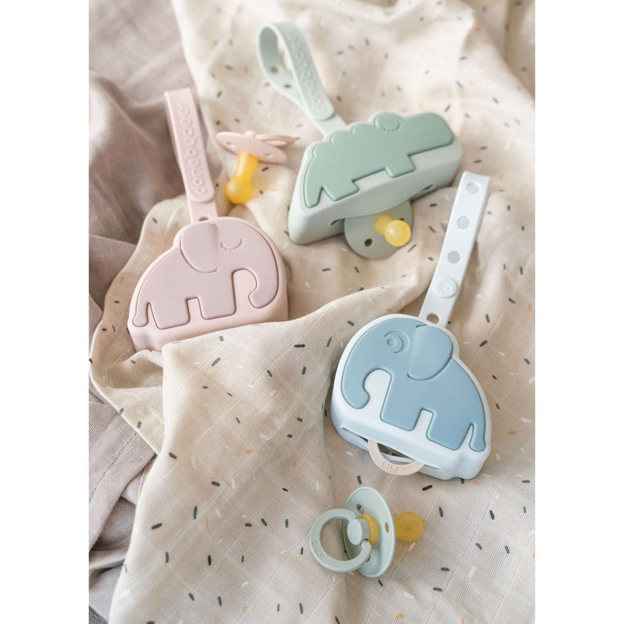 DonebyDeer Green Choco Silikon Sutteholder