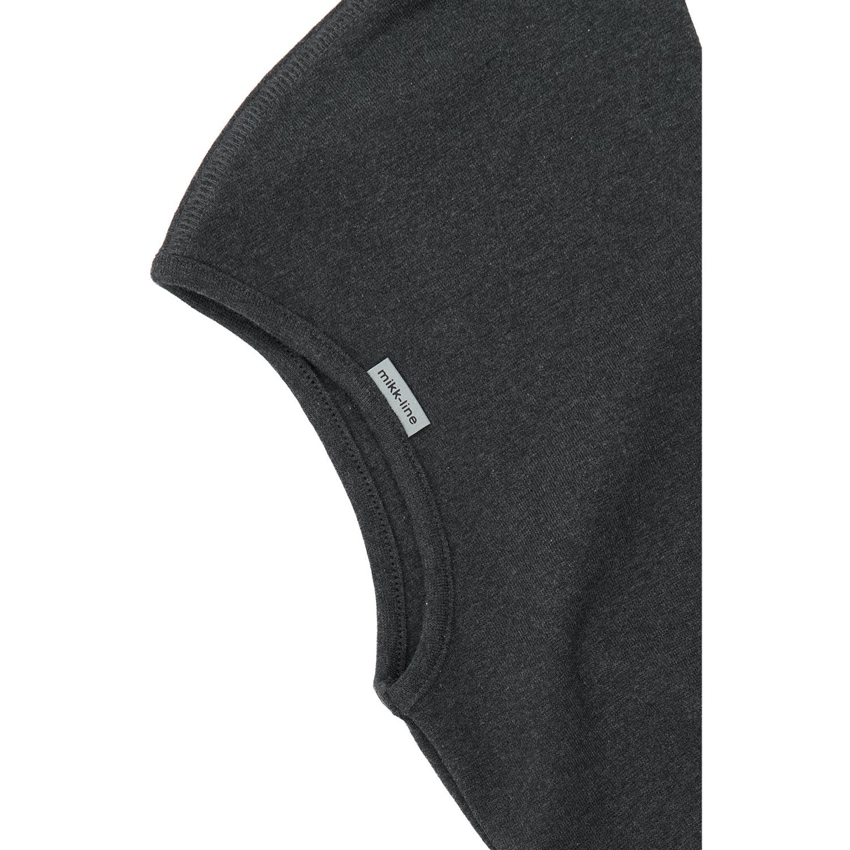 Mikk-Line Dark Grey Melange Bomull Fullface Tip