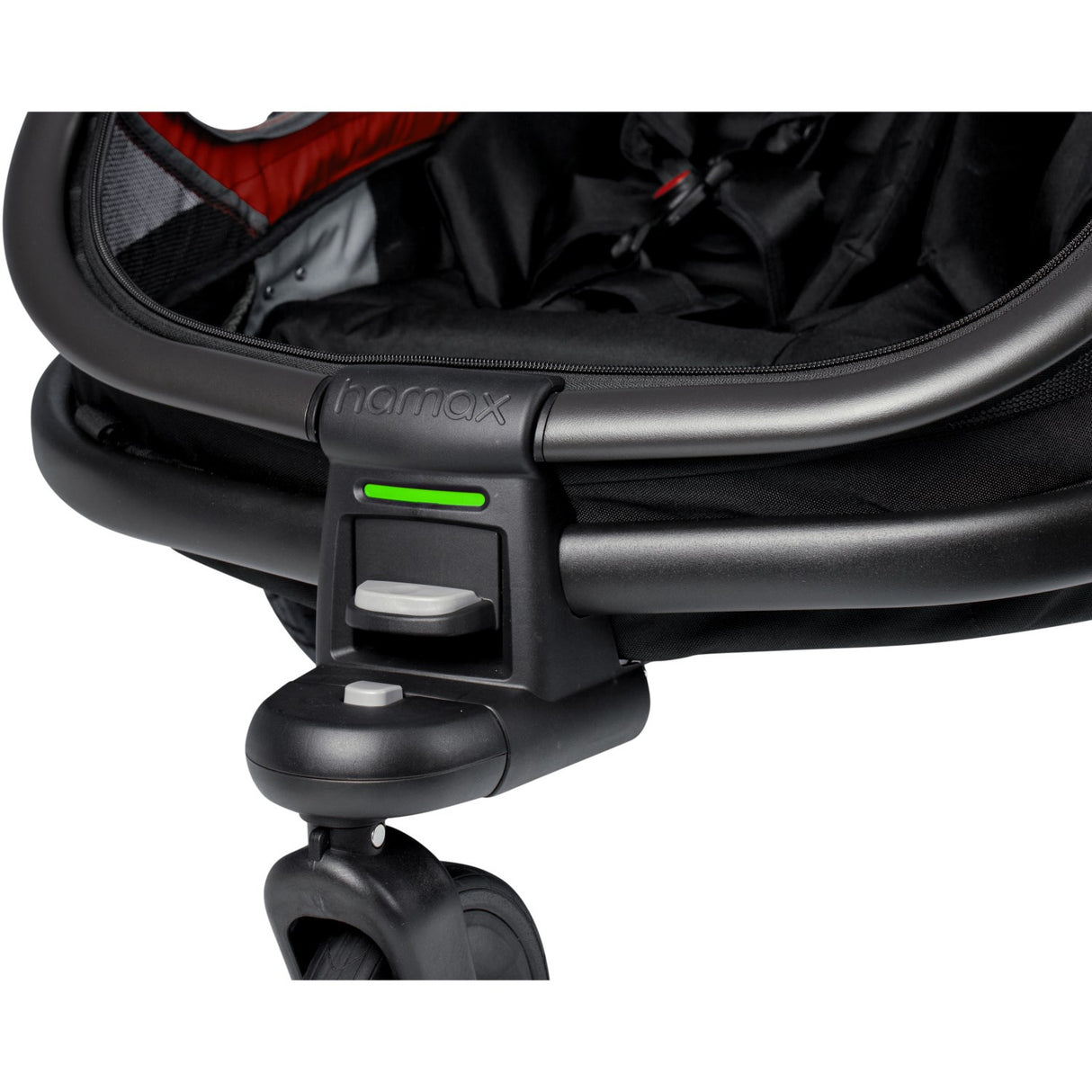 Hamax Red/Black Outback Bicycle Trailer Dobbel