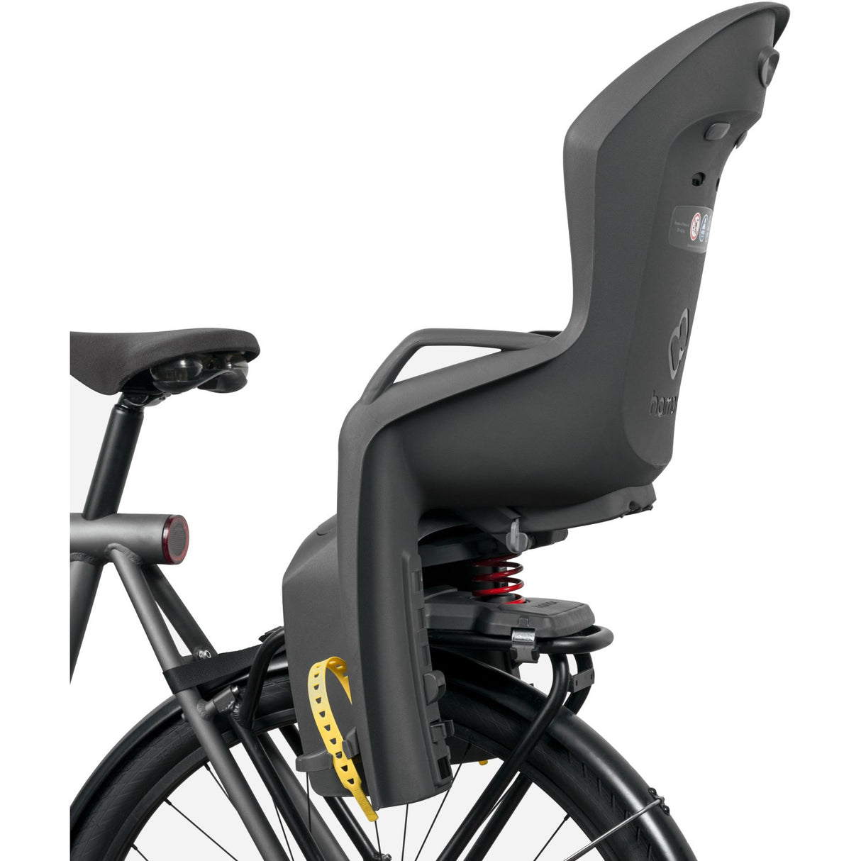 Hamax Dark Grey/Multi Colored Padding Amiga Child Bike Sete Rack Mounted