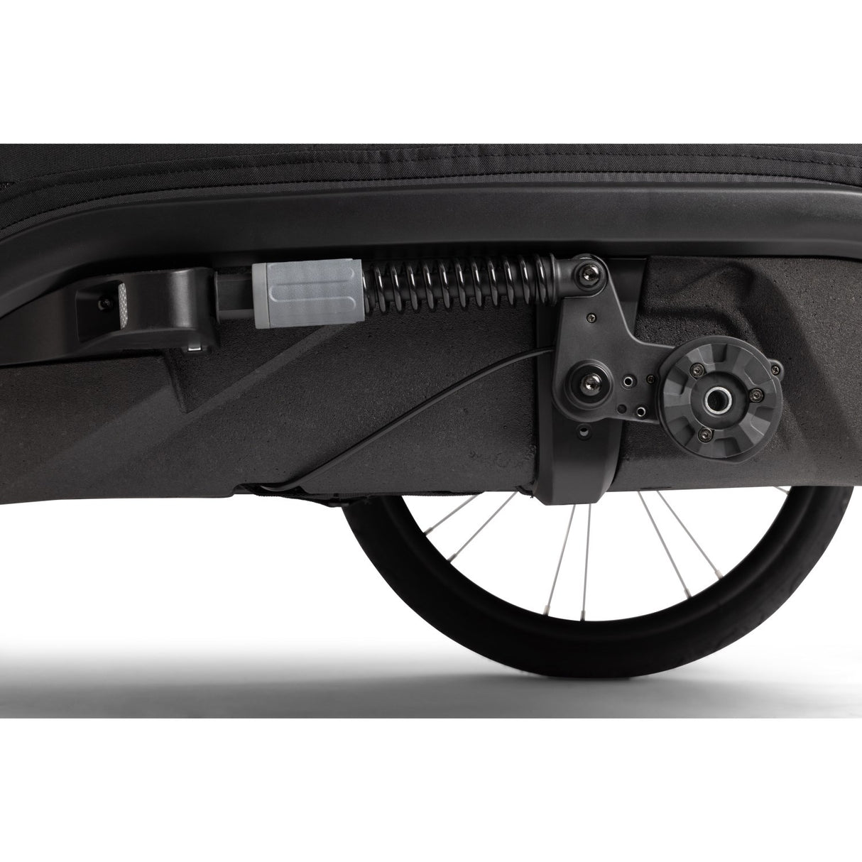 Hamax Black Outback Next Bicycle Trailer Dobbel