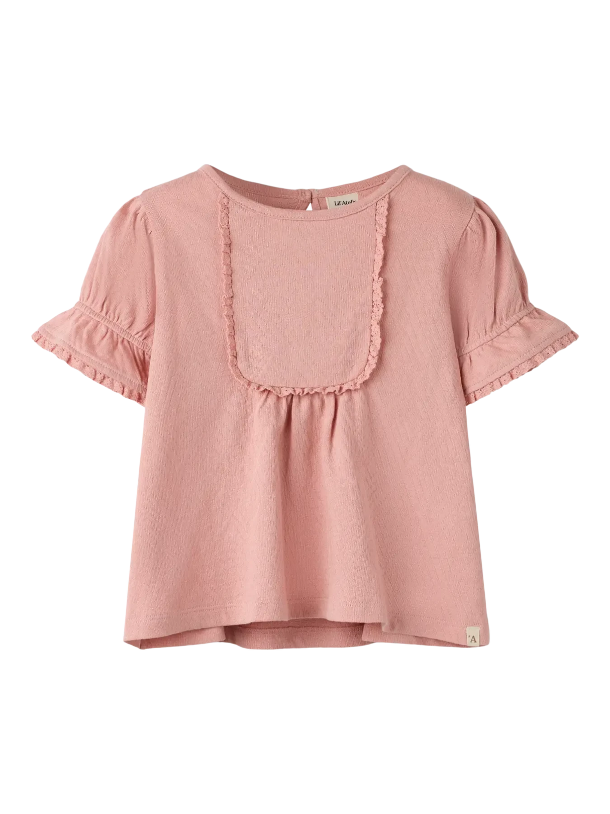 Lil'Atelier Rose Tan Nmfhalina Ss Topp Lil