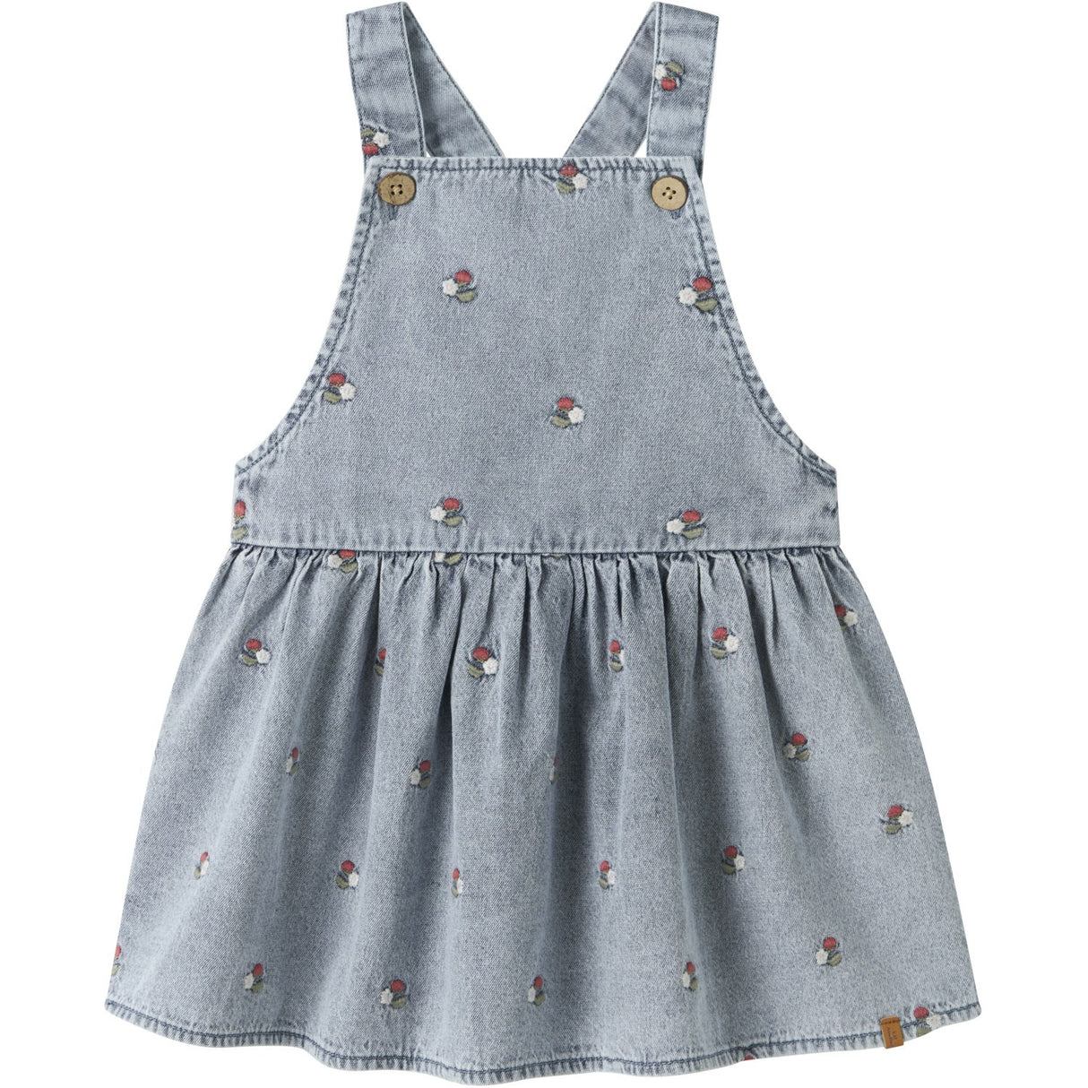 Lil'Atelier Medium Blue Denim Emb Nmffunda Dnm Emb Skirtall 2106-Fd Lil