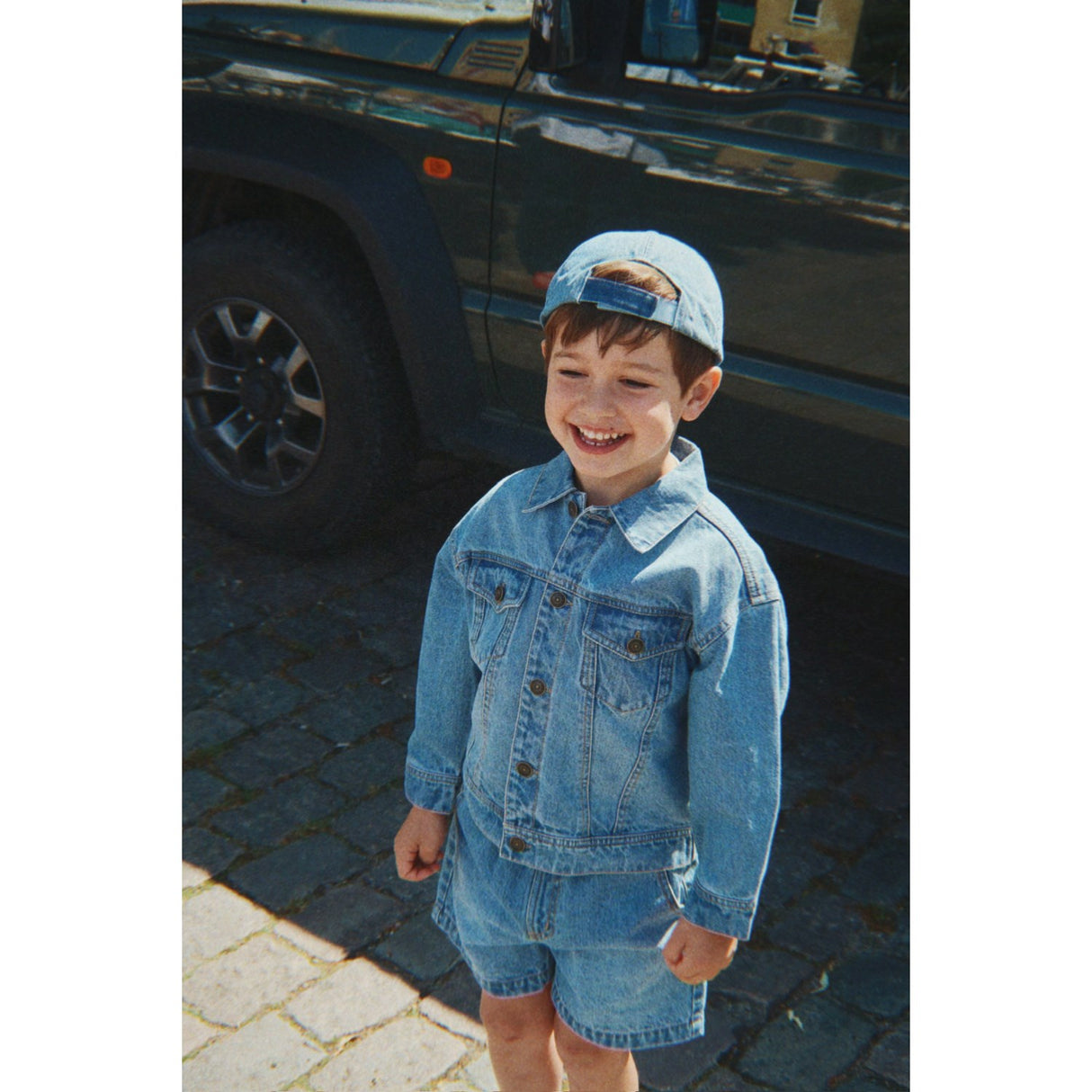 Konges Sløjd Denim Blue Magot Caps Gots