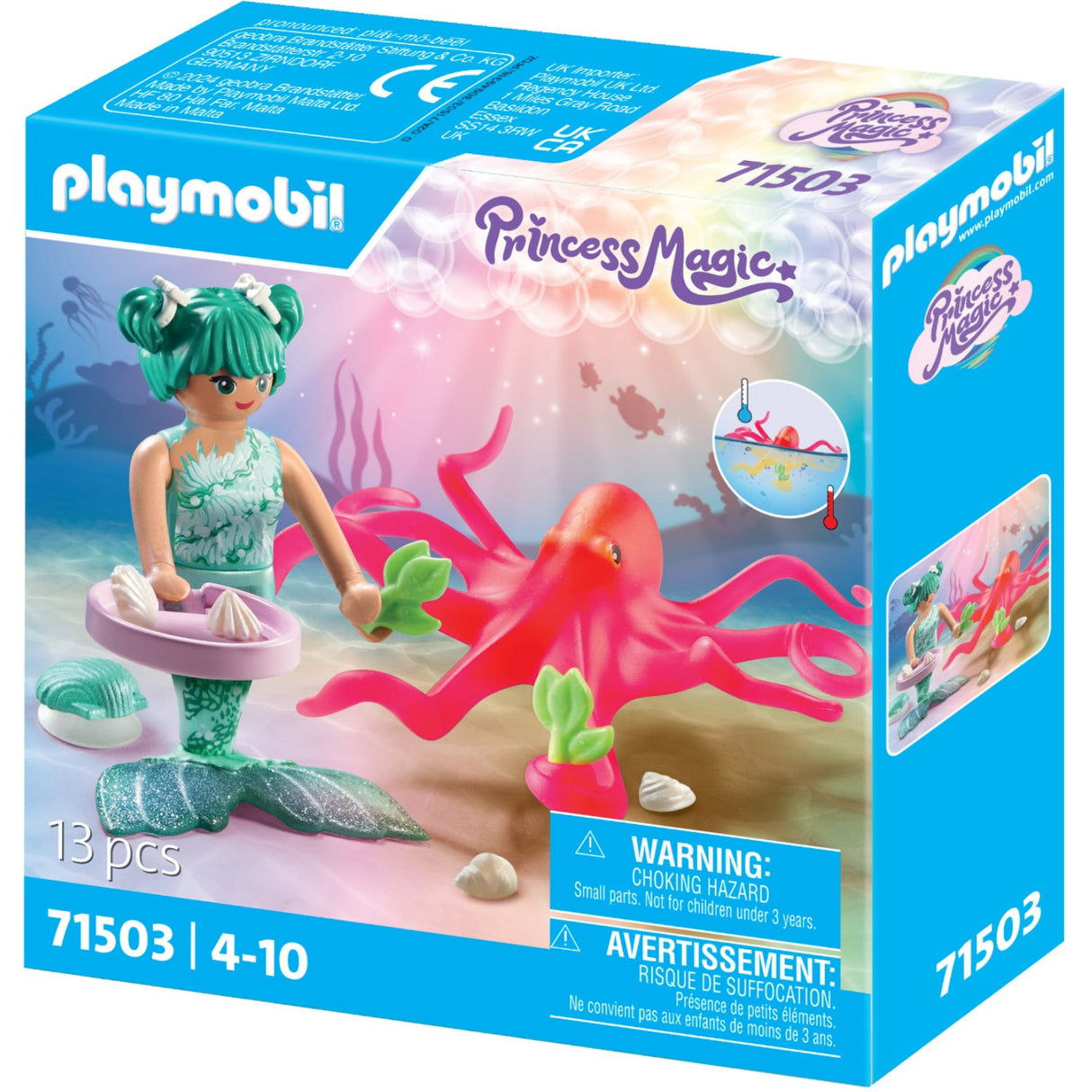 Playmobil® Mermaid With Colour-Changing Octopus