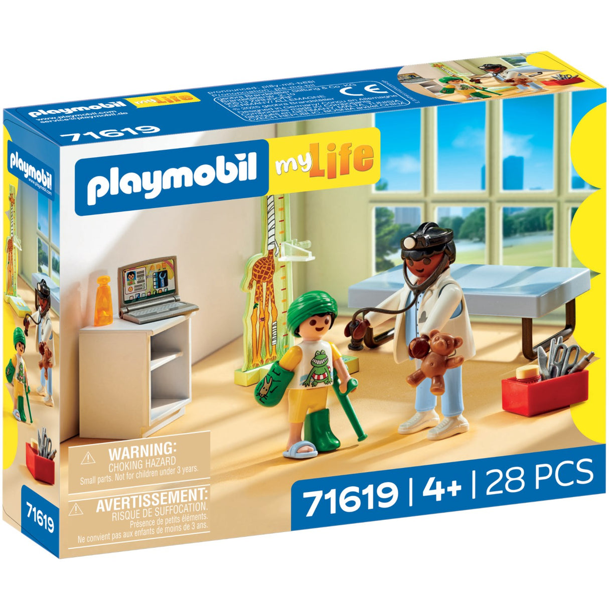 Playmobil® Pediatrician With Teddybjørn Bjørn