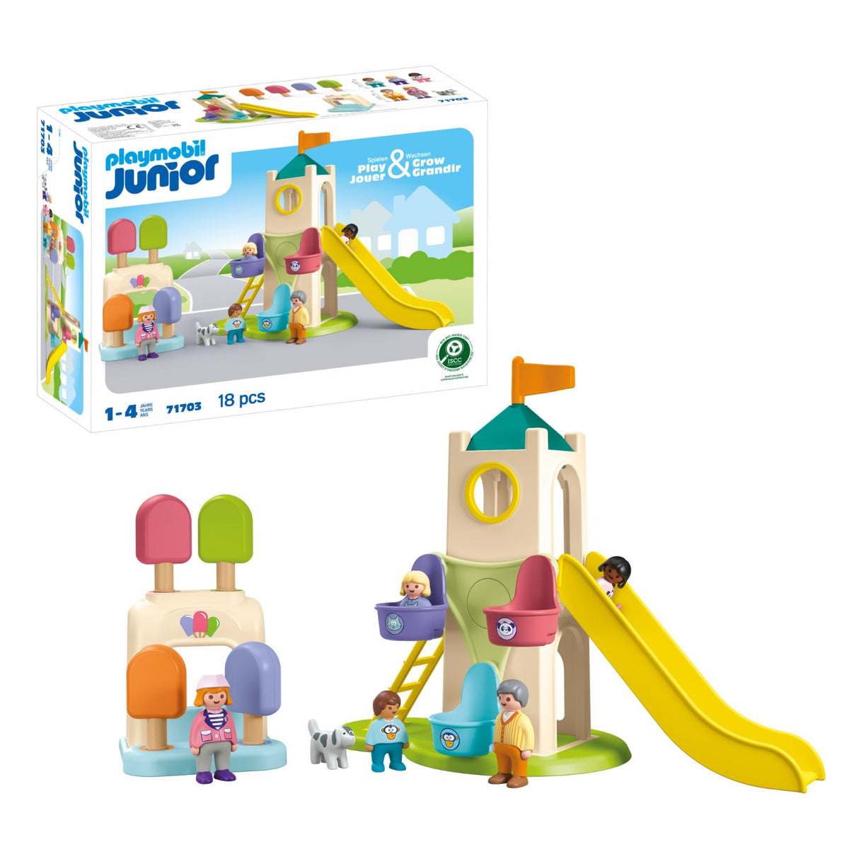 Playmobil® Junior Adventure Tower With Ice Cream Booth