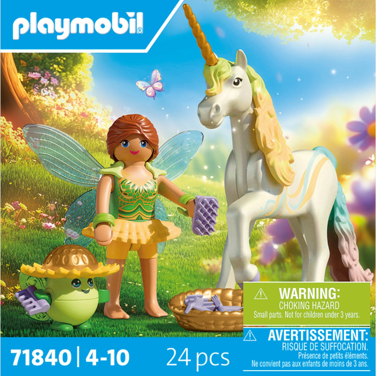 Playmobil® Collectible Unicorn: Rainbow Flower With Fe