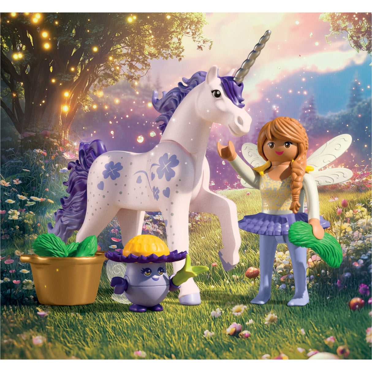 Playmobil® Collectible Unicorn: Lucky Lavender With Fe
