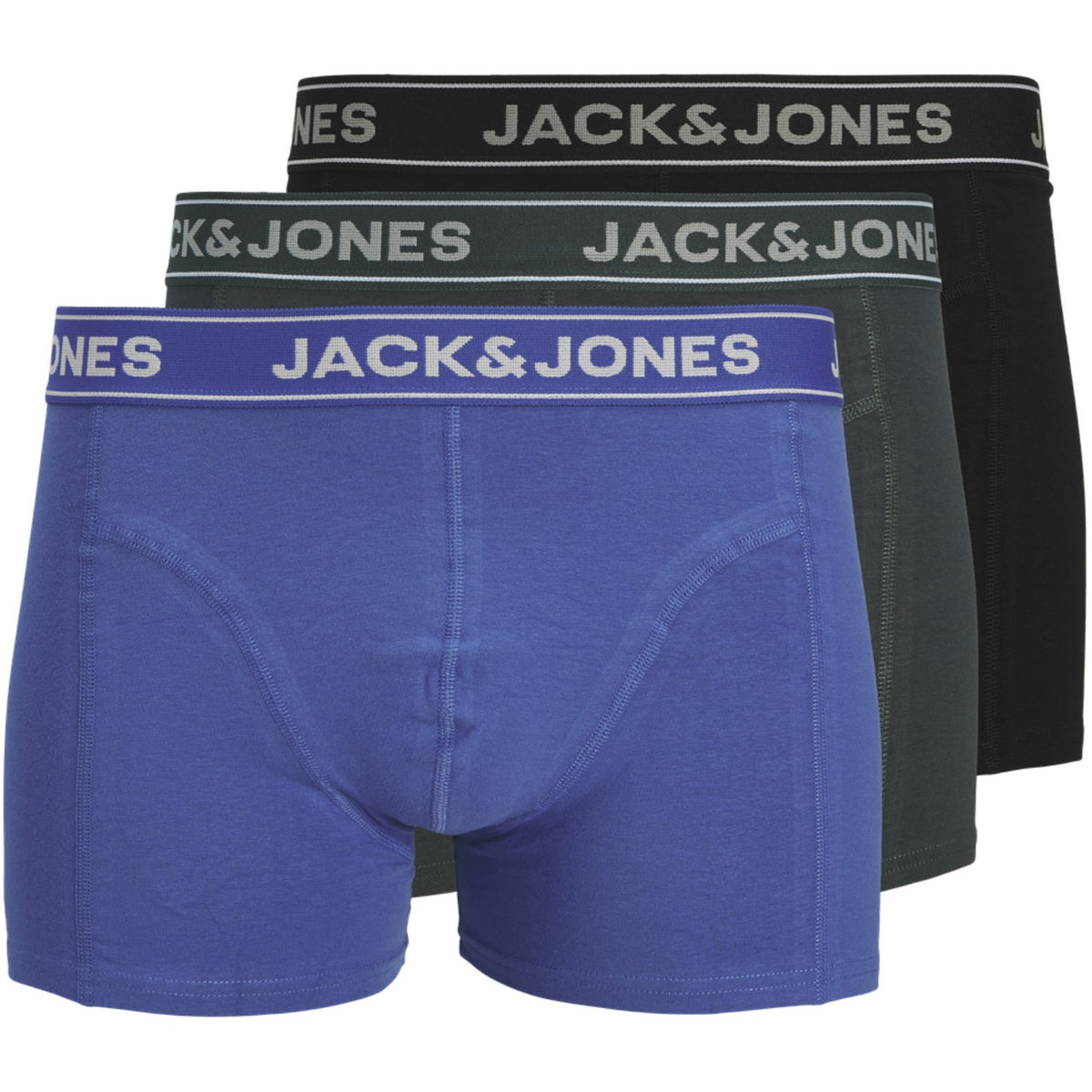 Jack & Jones Junior Black Jacblack Friday Trunks 3 Pakke Jnr