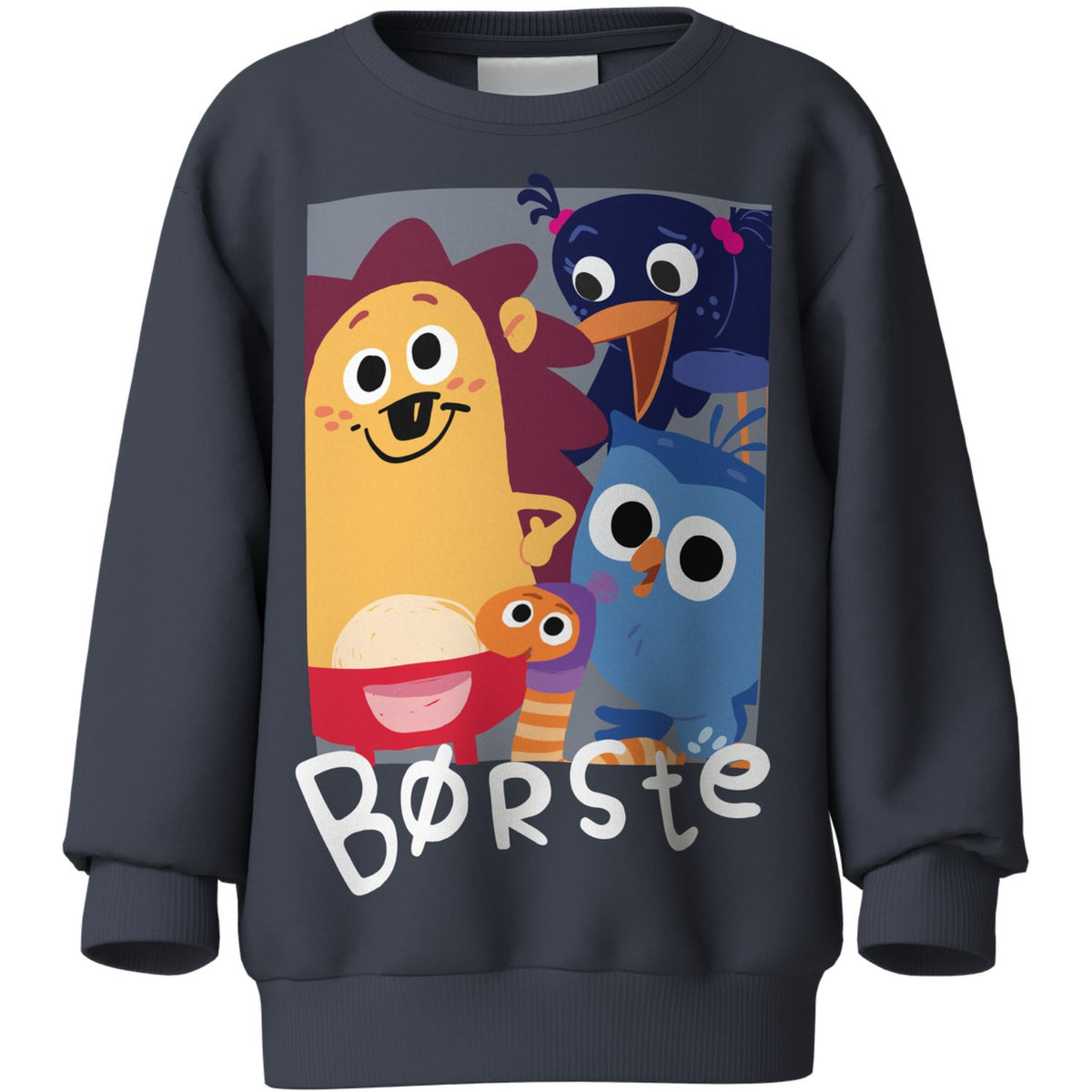 Name It Ombre Blue Nmmaban Borste Nreg Sweat Bru Dr