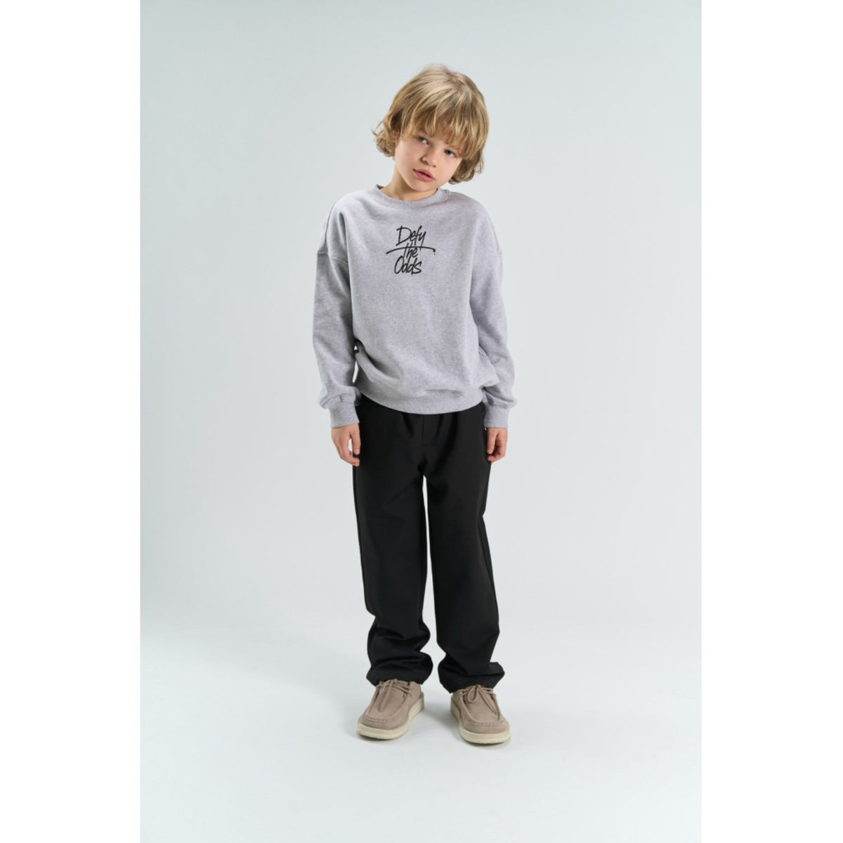 The New Light Grey Melange Tnyaw Os Melange Collegegenser