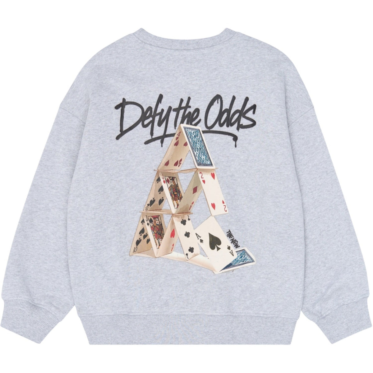 The New Light Grey Melange Tnyaw Os Melange Collegegenser