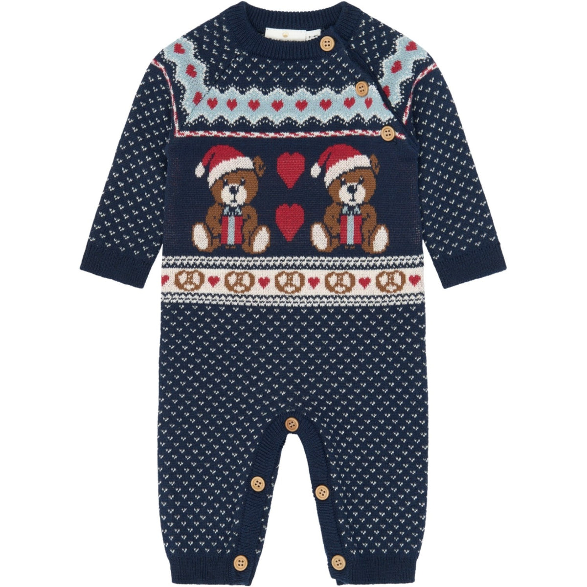 THE NEW Siblings Multi Colour Tnsbholiday Jacquard Buksedrakt