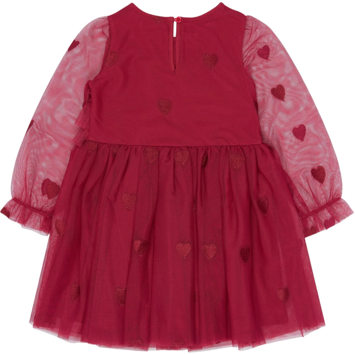 THE NEW Siblings Rio Red Tn Tnstyna L_S Mesh Kjole