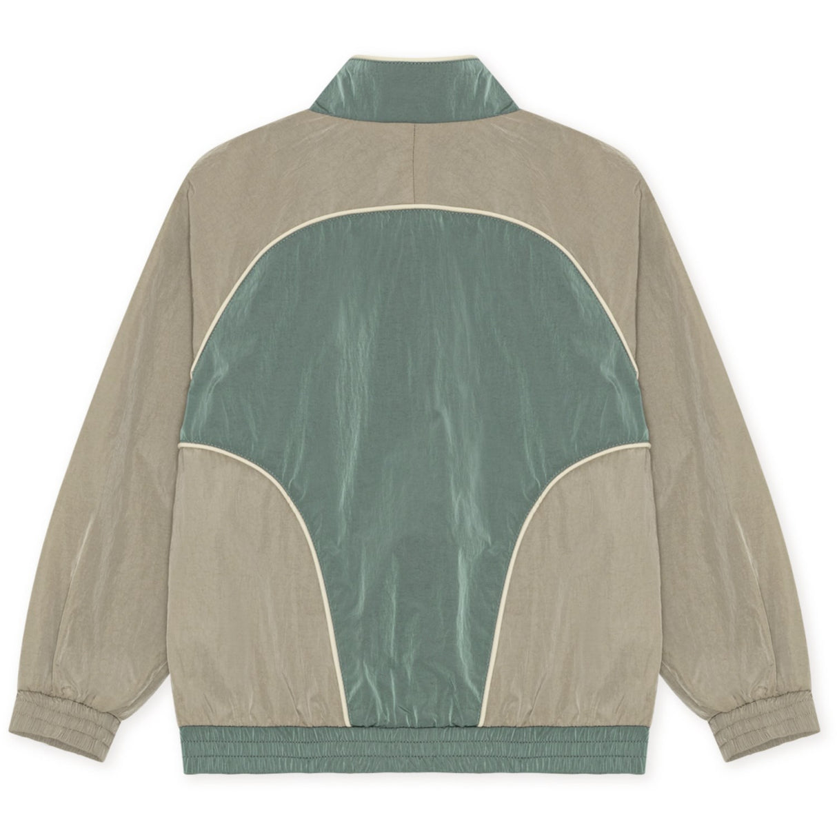 Les Deux Kids Tea Green Shiny Crisp Track Jakke KIDS