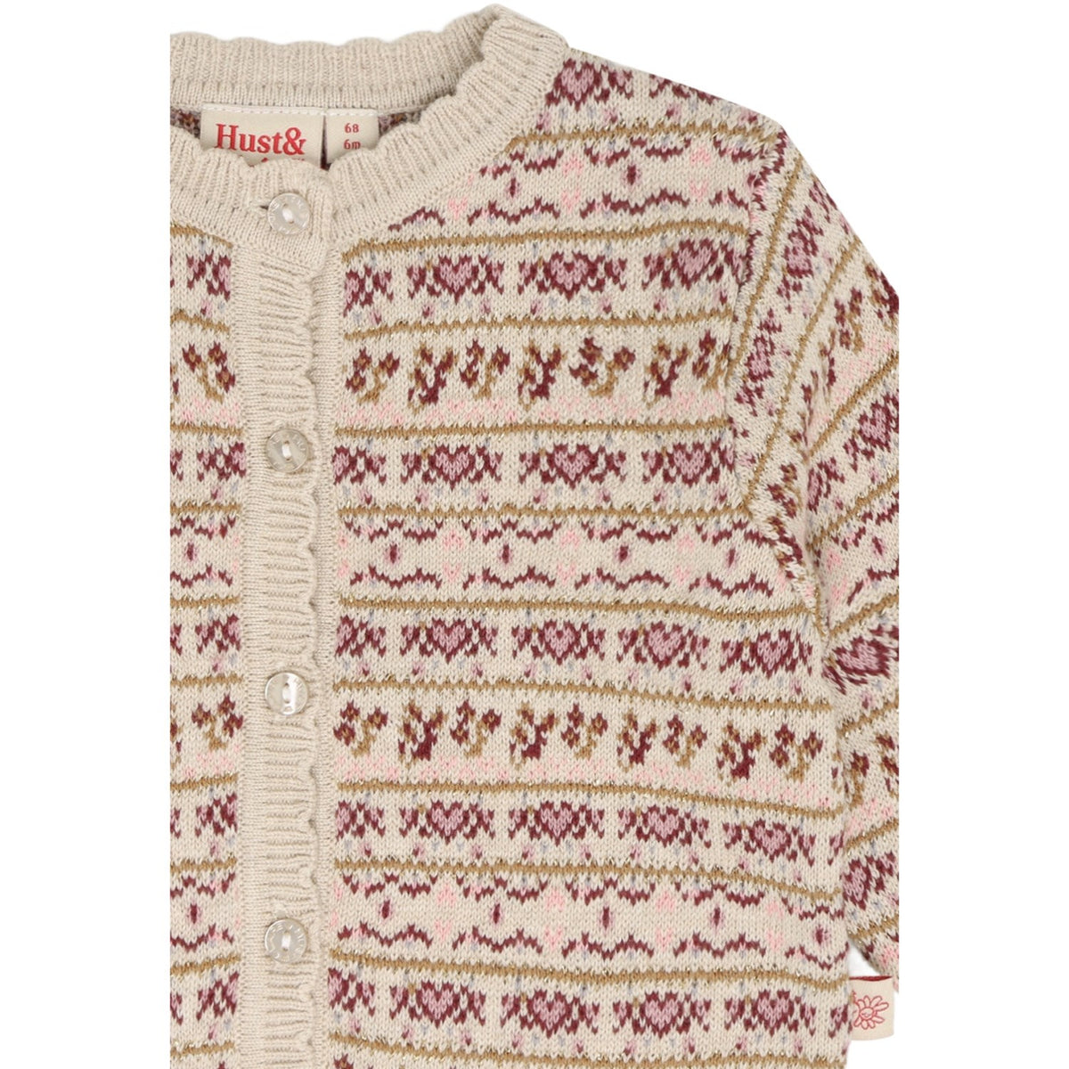 Hust & Claire Old Beige Melange Cilja Nordic