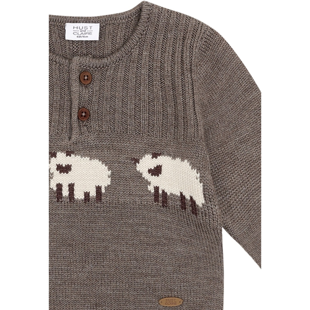 Hust & Claire Deer Melange Pil Ull Sheep