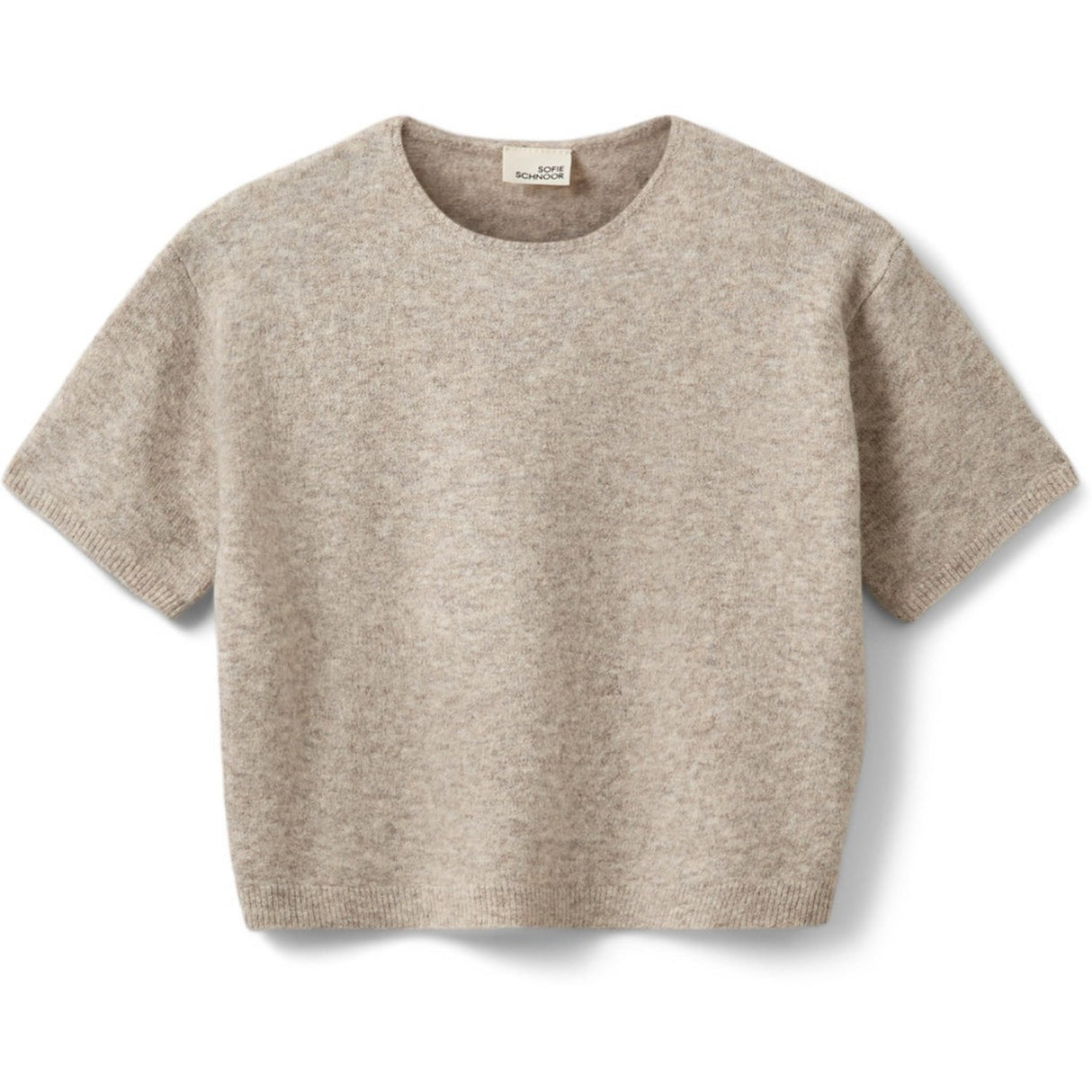 Sofie Schnoor Beige Melange Cerinsy Strikk