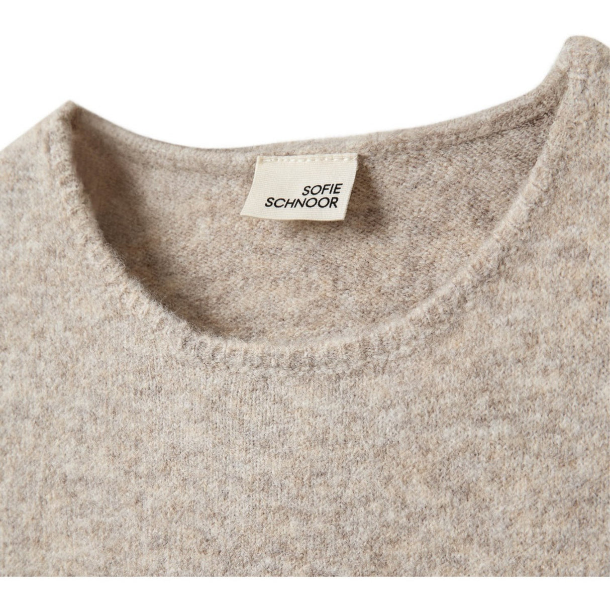 Sofie Schnoor Beige Melange Cerinsy Strikk