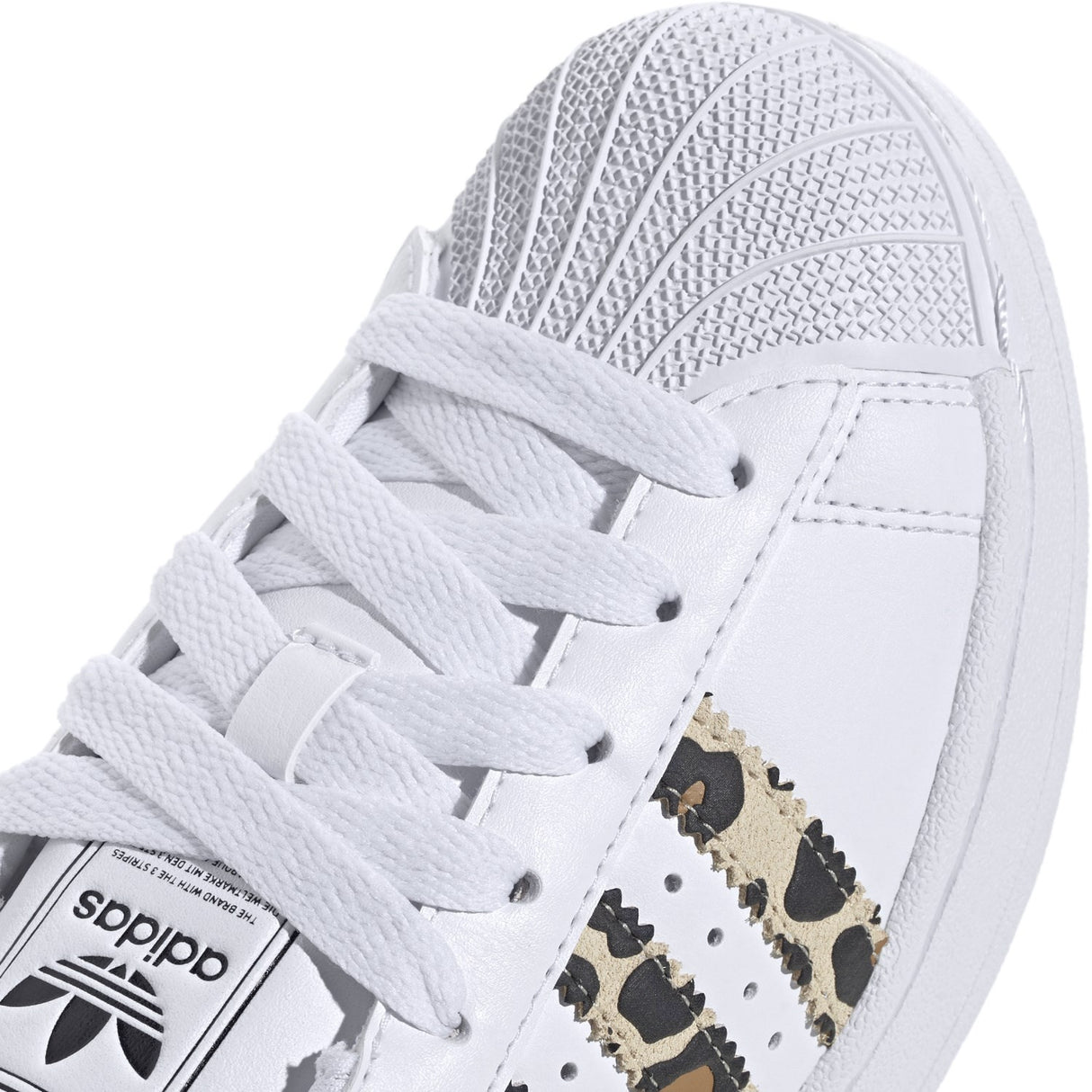 adidas Originals Ftwr White Sand Strata Core Black Superstar Ii J Sneakers
