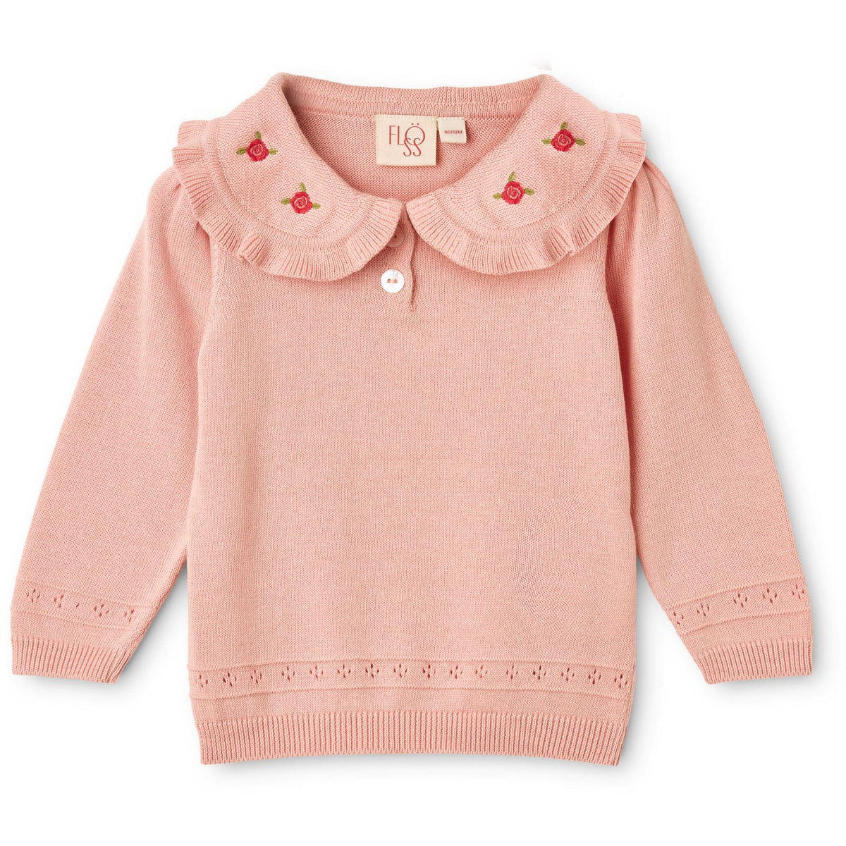 Flöss Light Baby Pink Josephine Sweater