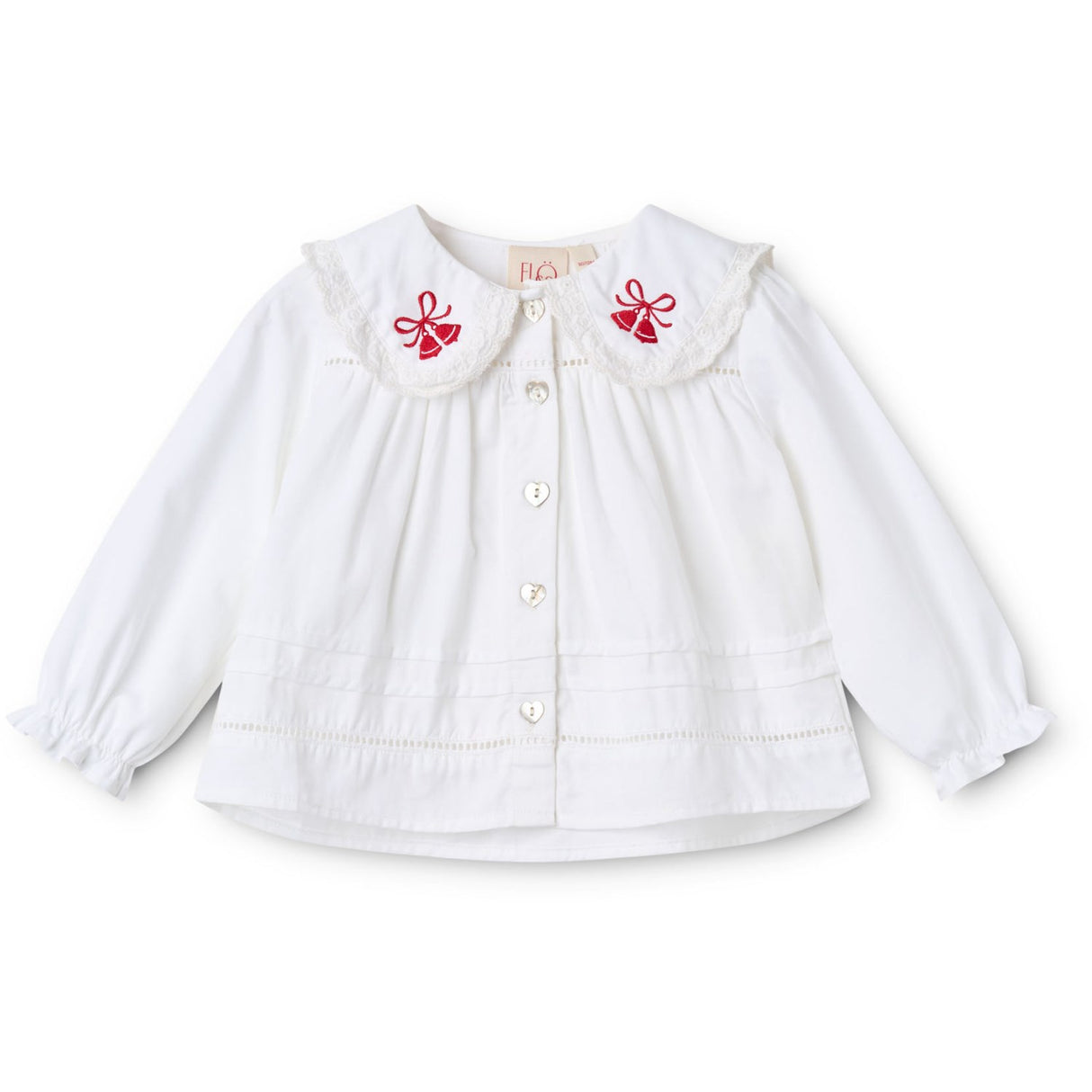 Flöss White Adele Bluse