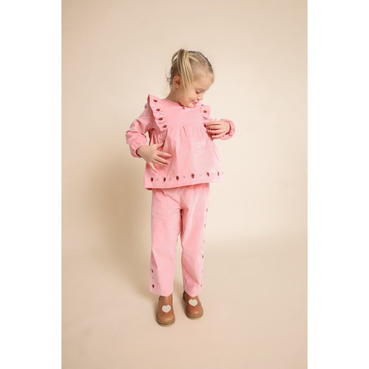 Flöss Warm Pink Belle Bukser
