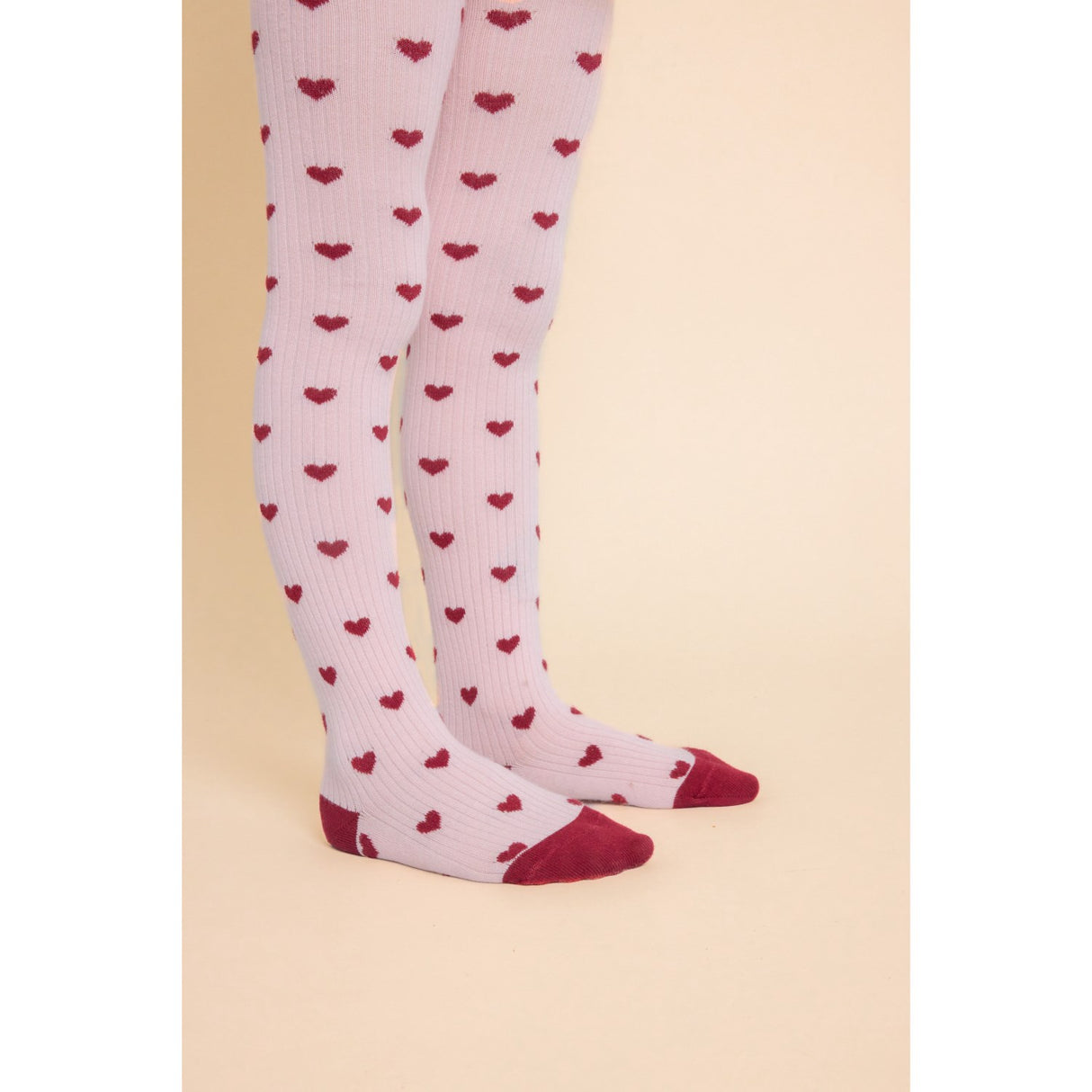 Flöss Cranberry-Pink Glitter 2-Pack Vera Strømpebukser 2-Pakning