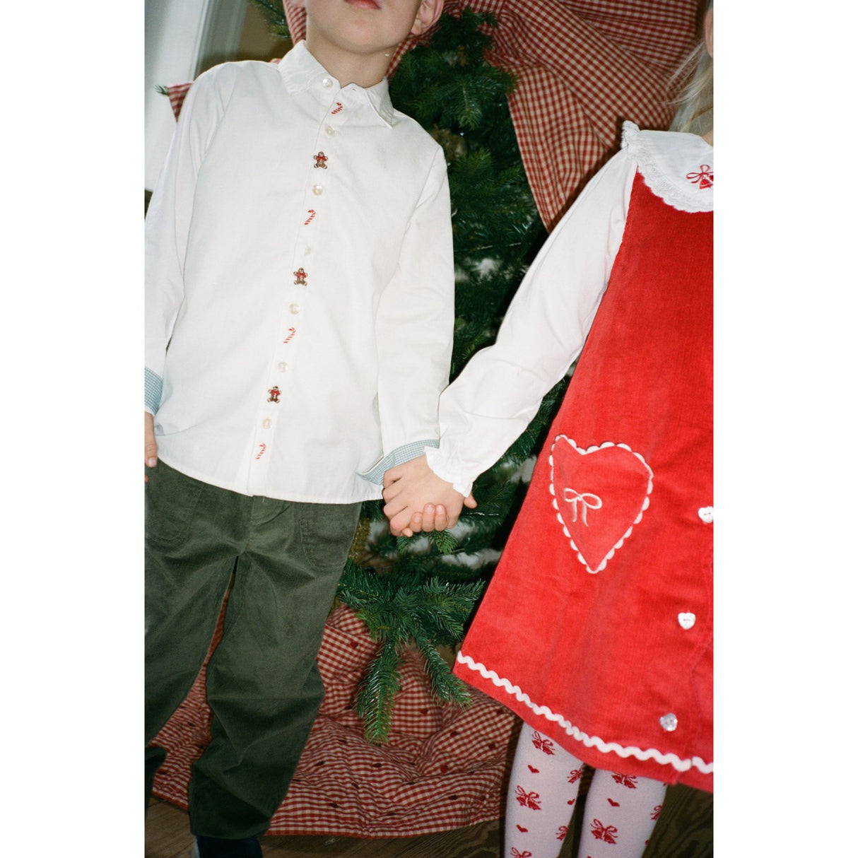Flöss Pink-Red Glitter 2-Pack Vera Strømpebukser 2-Pakning
