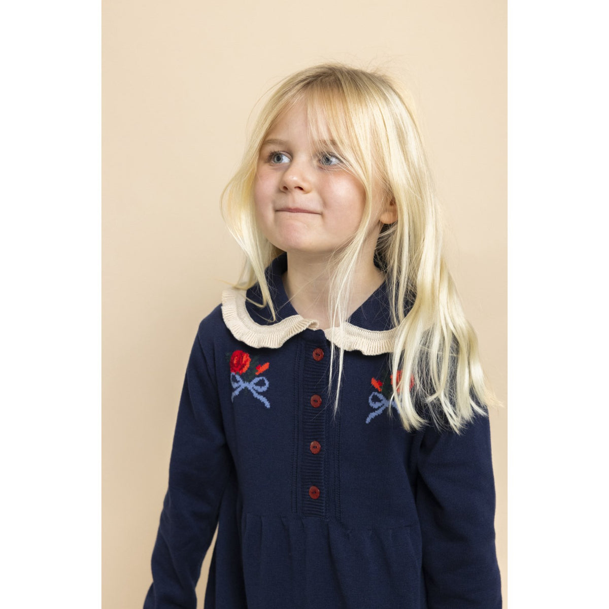 Flöss New Navy Bianca Kjole