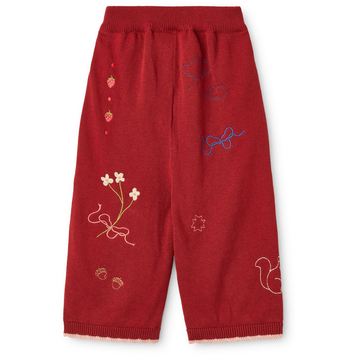 Flöss Dark Cranberry Agnes Bukser