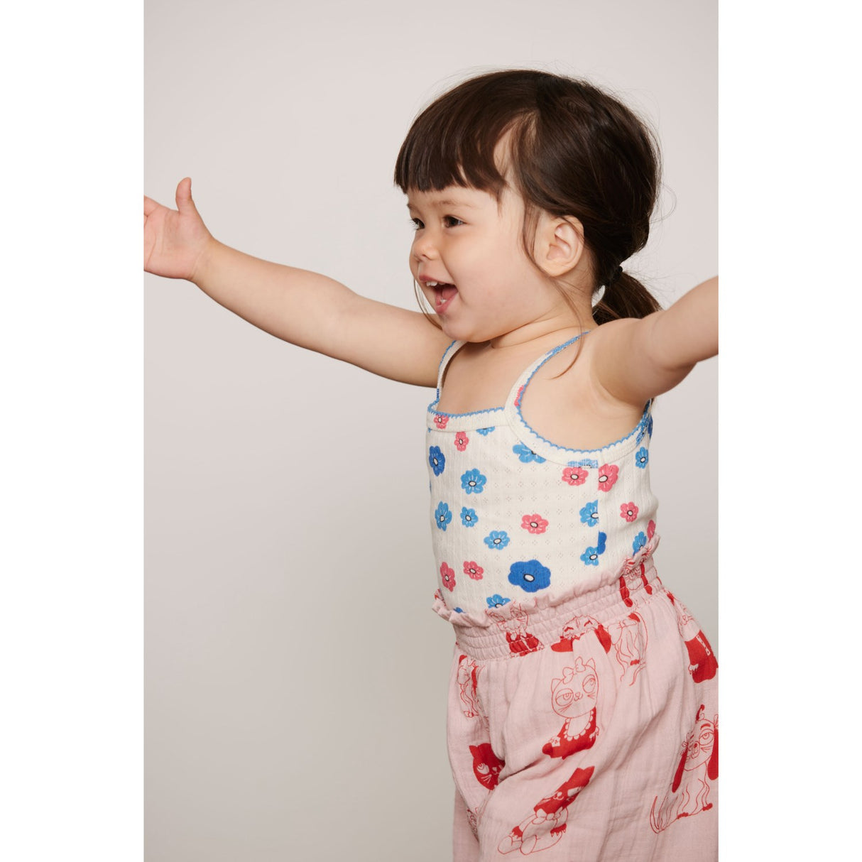 Mini Rodini Pink Minibabies Aop Baby Sett